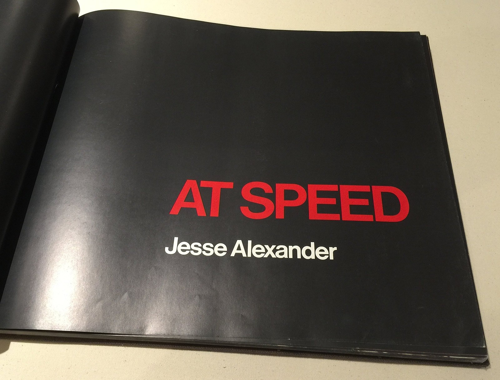 At speed