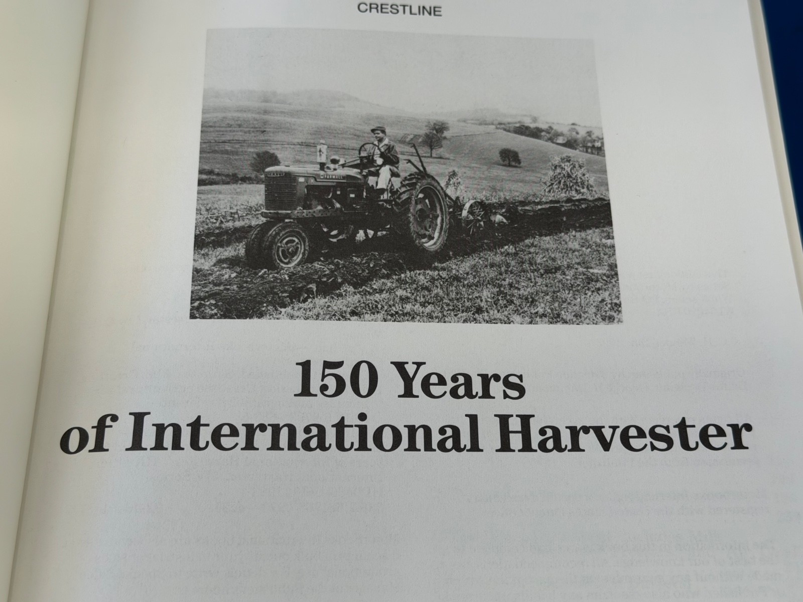 150 Years of International Harvester Book C.H. Wendel Tractor Implement History