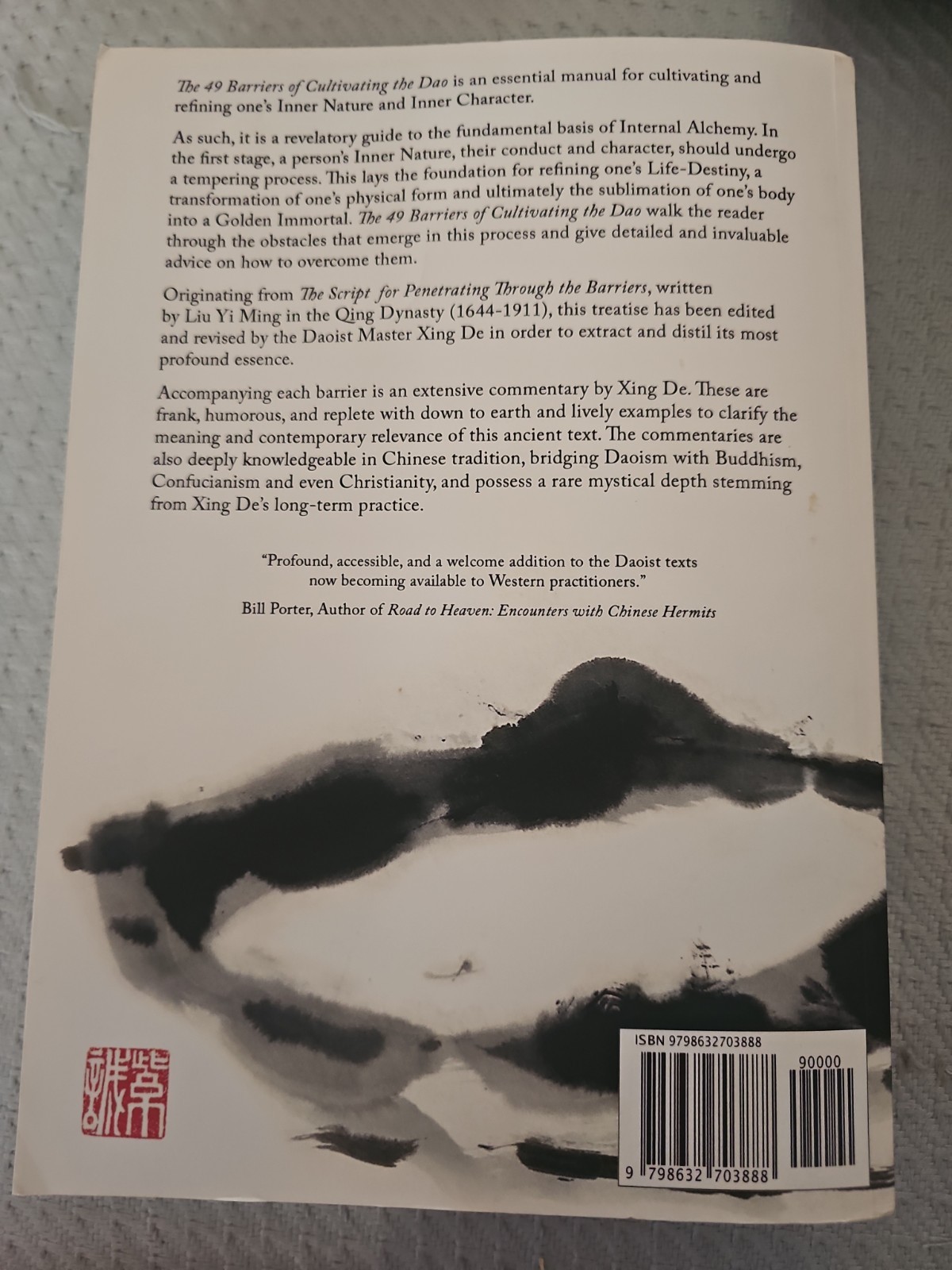The 49 Barriers of Cultivating the Dao by Xing De – Softcover