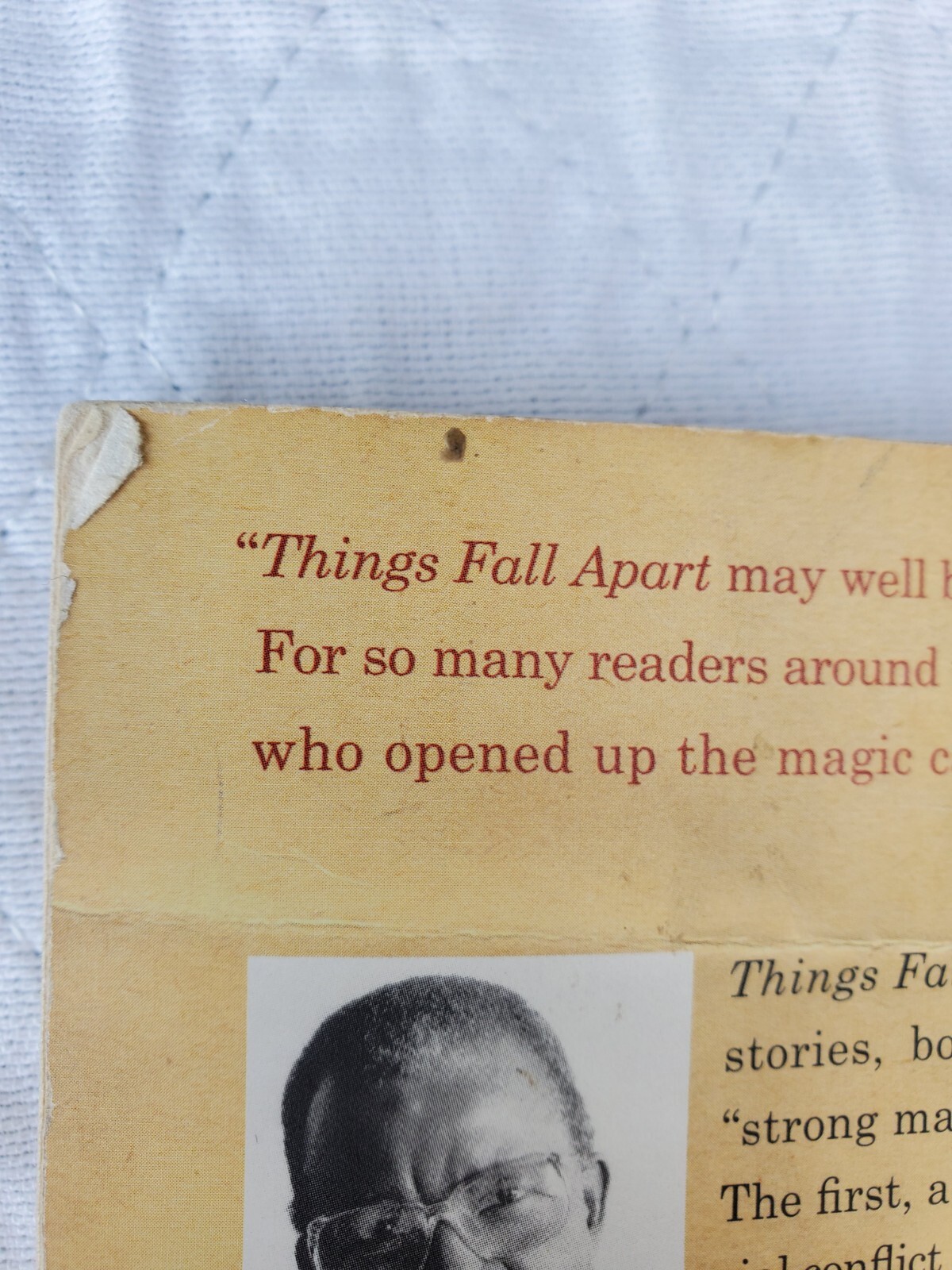 Things Fall Apart by Chinua Achebe (1994, Paperback) 50th Anniversary Edition