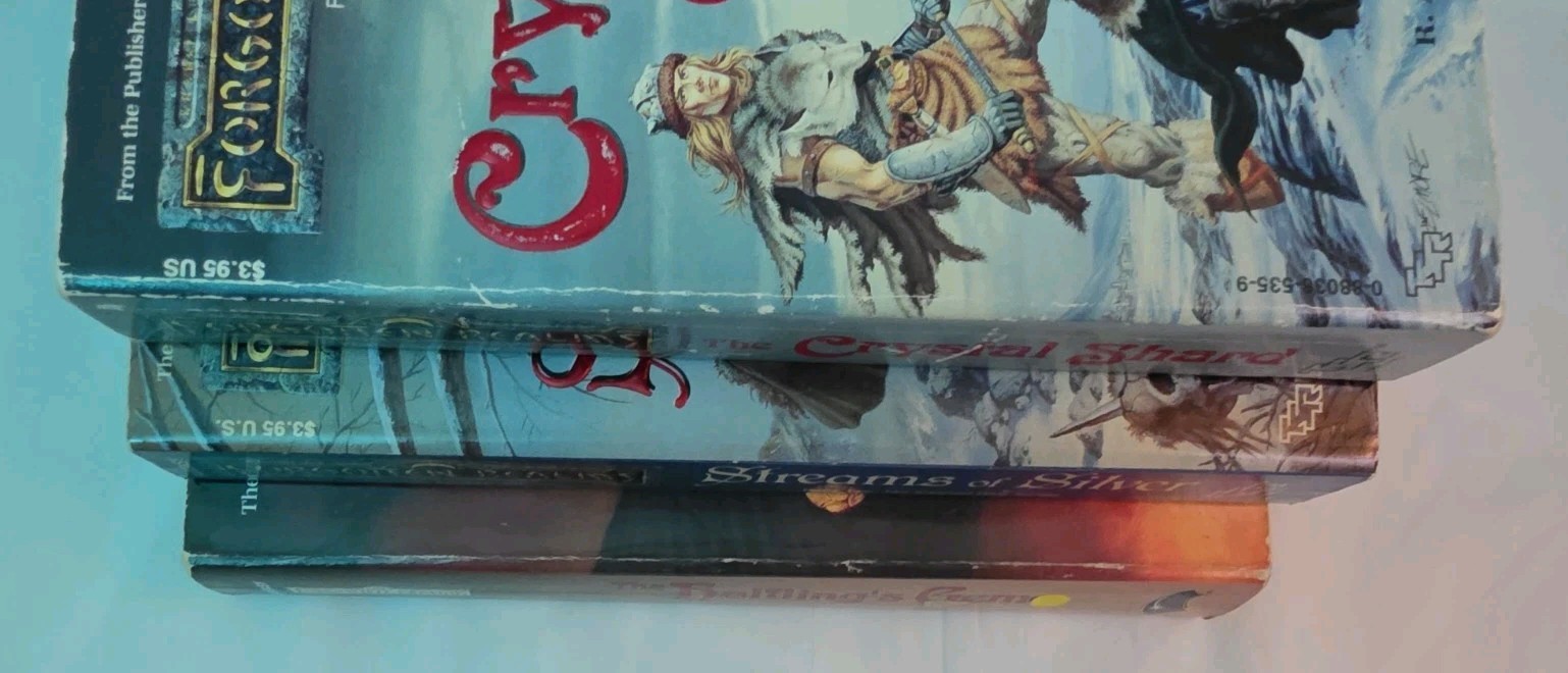 Forgotten Realms Icewind Dale Trilogy Lot – R.A. Salvatore (Books 1-3) D&D