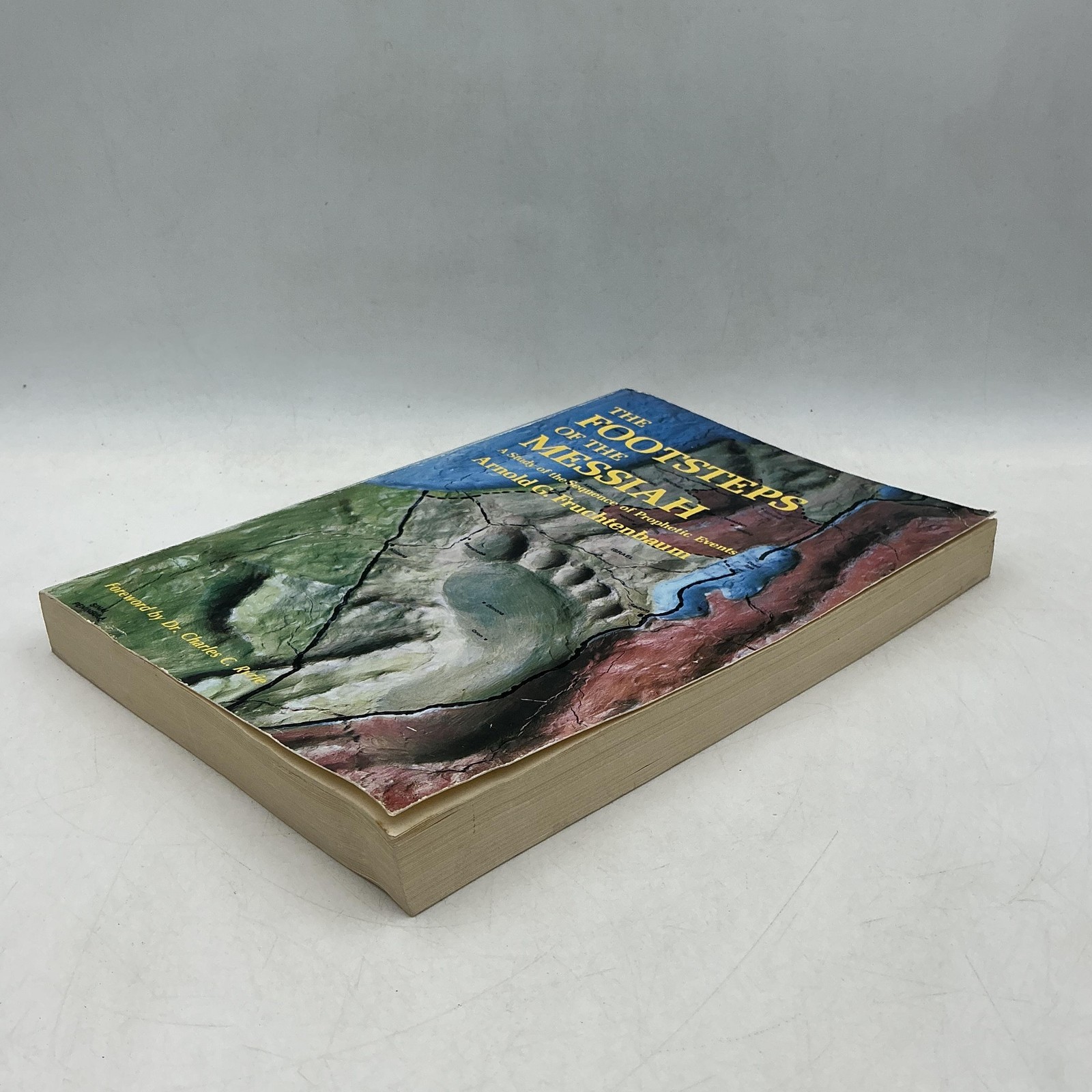 THE FOOTSTEPS OF THE MESSIAH ARNOLD G. FRUCHTENBAUM ARIEL 1993 PAPERBACK BLUE