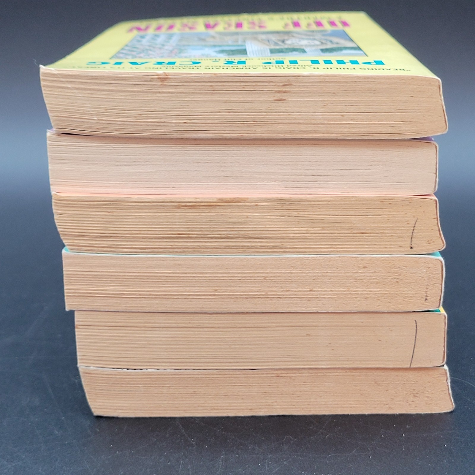 Lot of 6 Philip R Craig A Martha’s Vineyard Mystery PB Novels Multiple Titles
