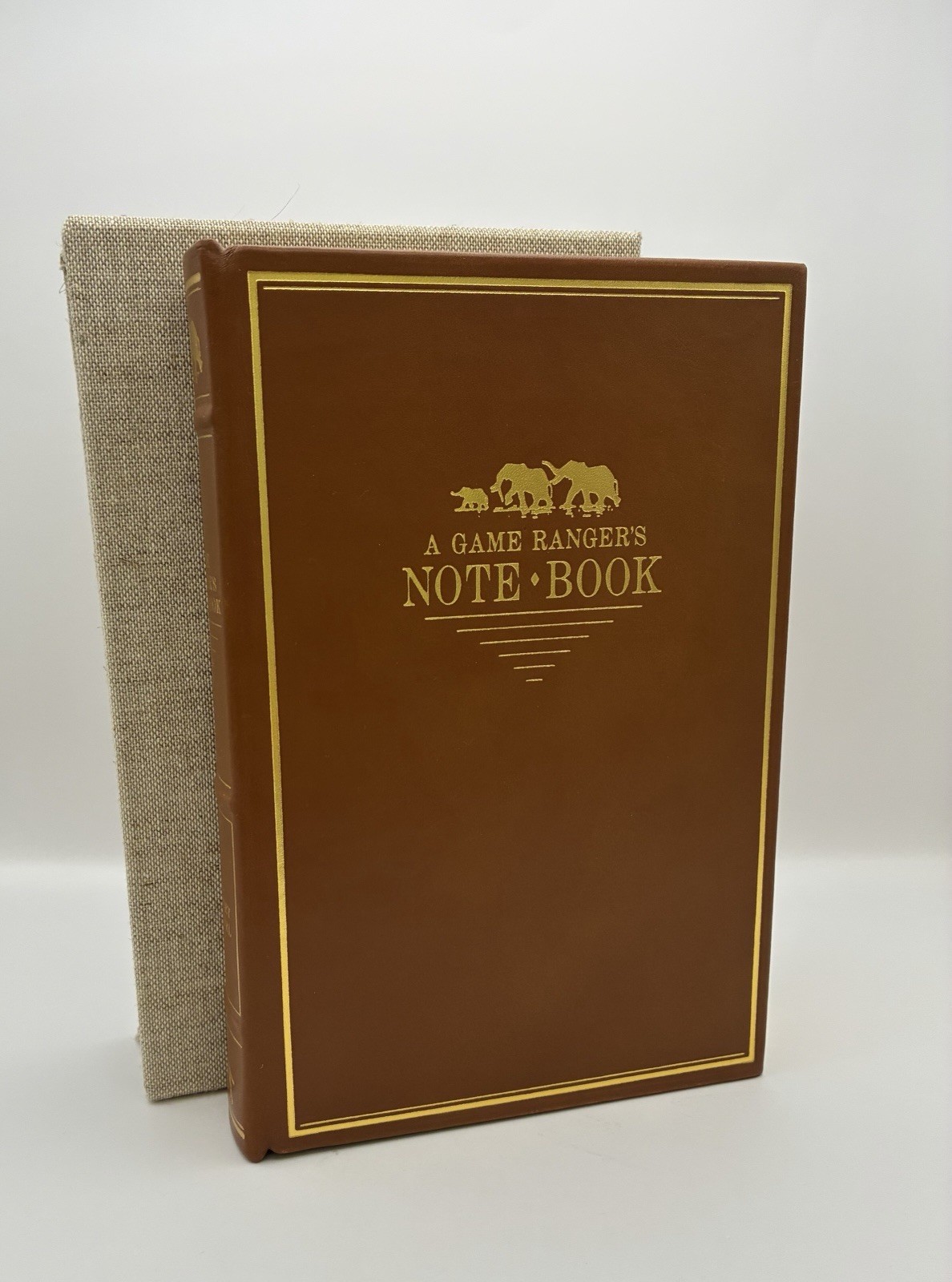 A Game Ranger’s Note Book -A. Blayney Percival – Leather, Slipcase copy 402/500