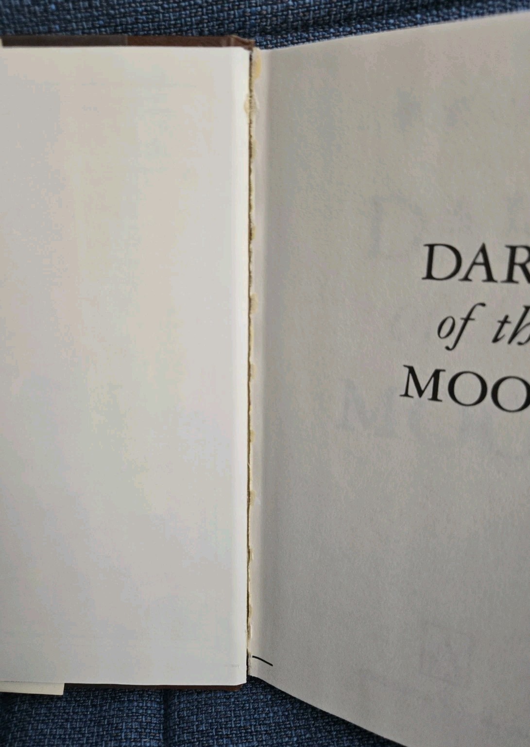 Dark of the Moon by P. C. Hodgell, Hardcover 1985 1st Edition BCE, Good
