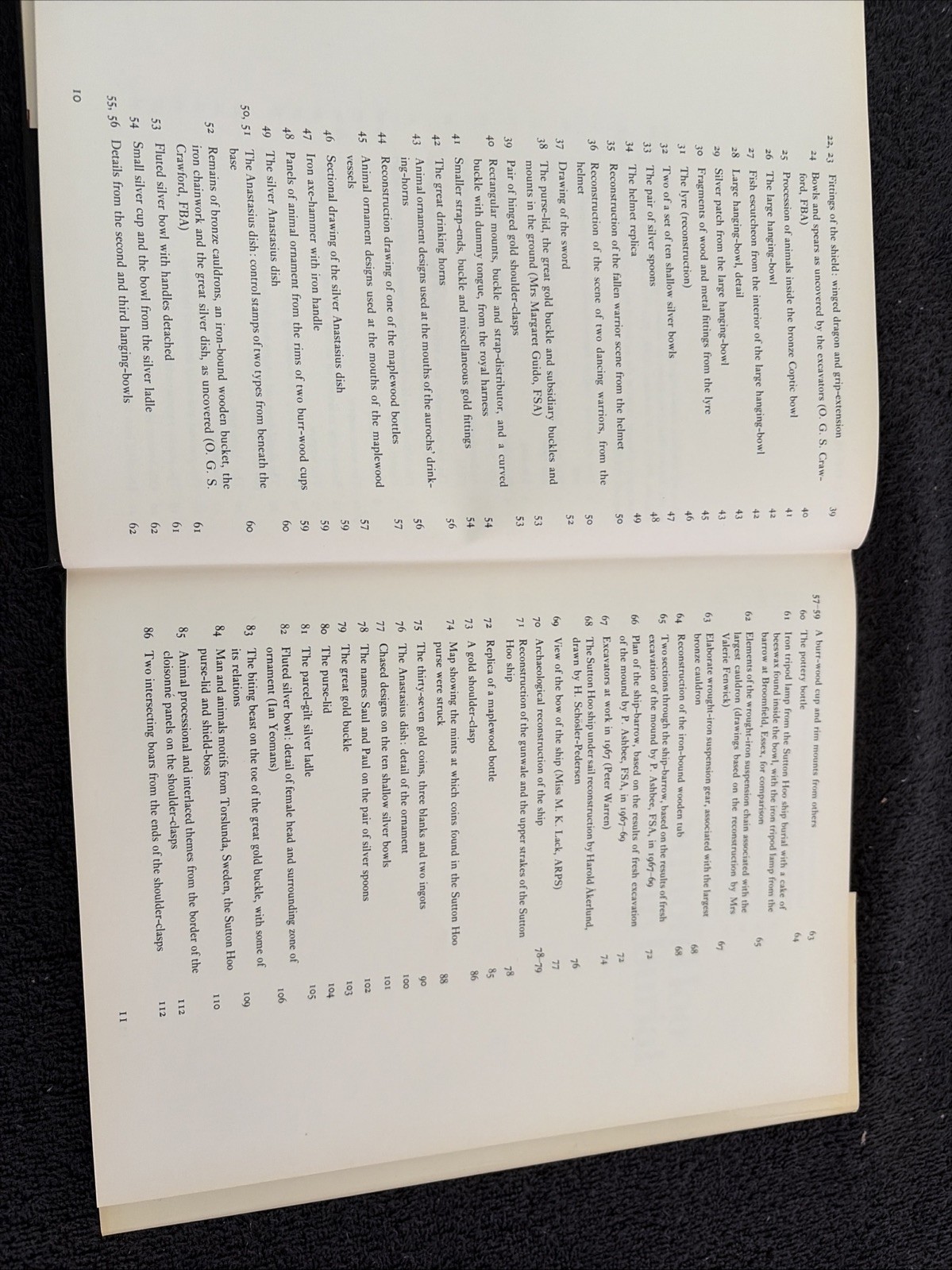 Sutton Hoo Ship Burial: A Handbook by Bruce-Mitford, Rupert HC With Dust Jacket