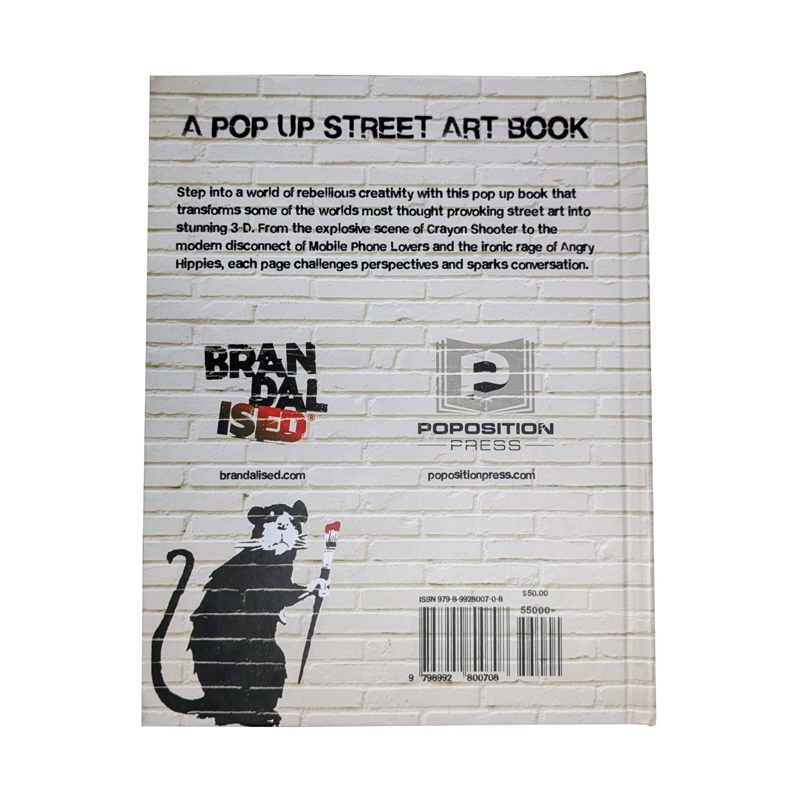 This’ll Look Nice When It“s Open – Banksy Street Art Pop Up Book