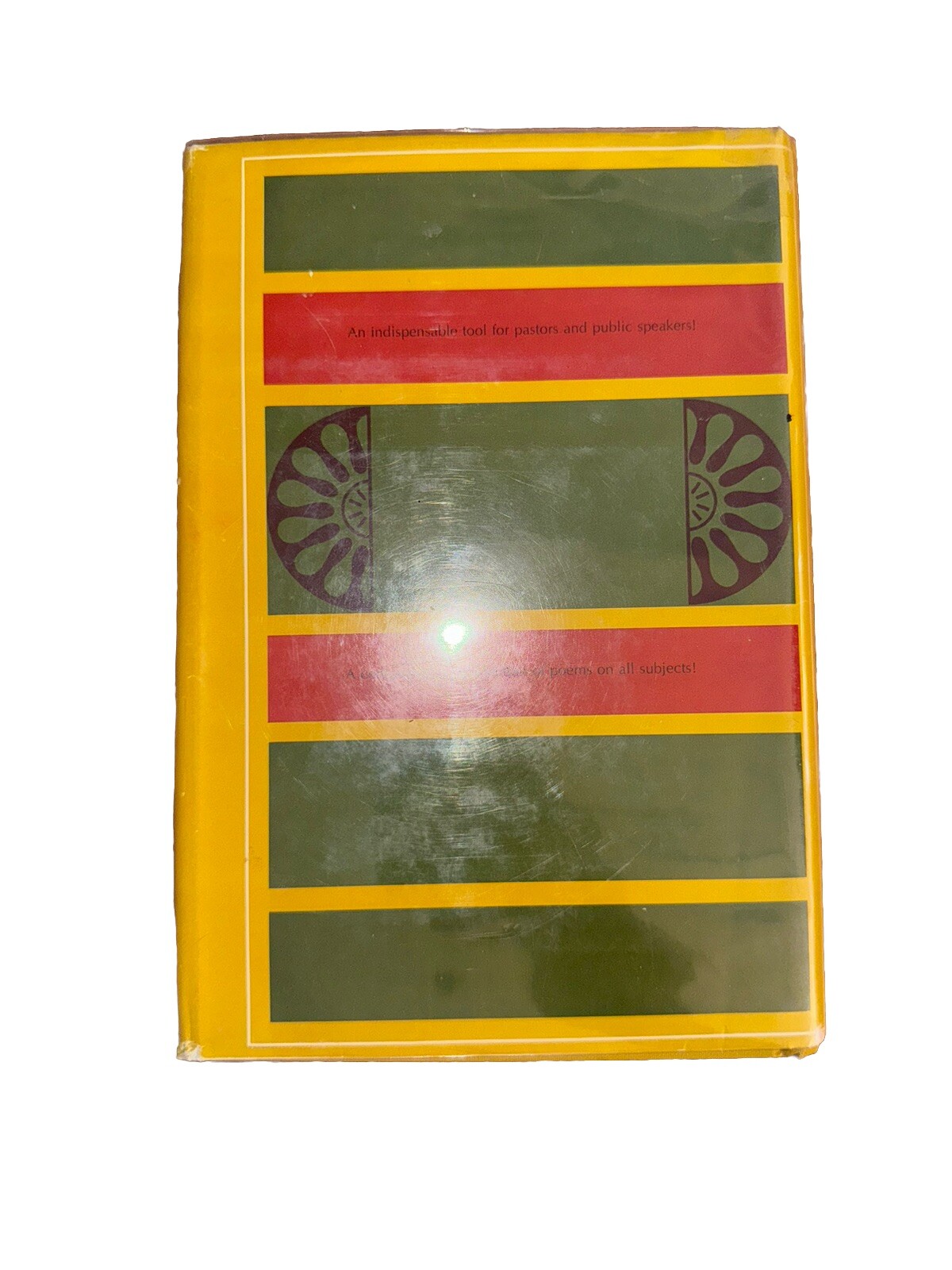 SOURCEBOOK OF POETRY Compiled By Al Bryant 1968 Hardcover Dust Jacket