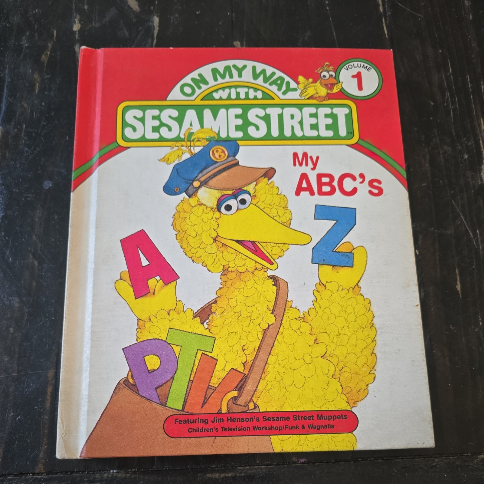 Vintage On My Way With Sesame Street Books Lot Of 3 1989 (Volume 1, 2 & 9)
