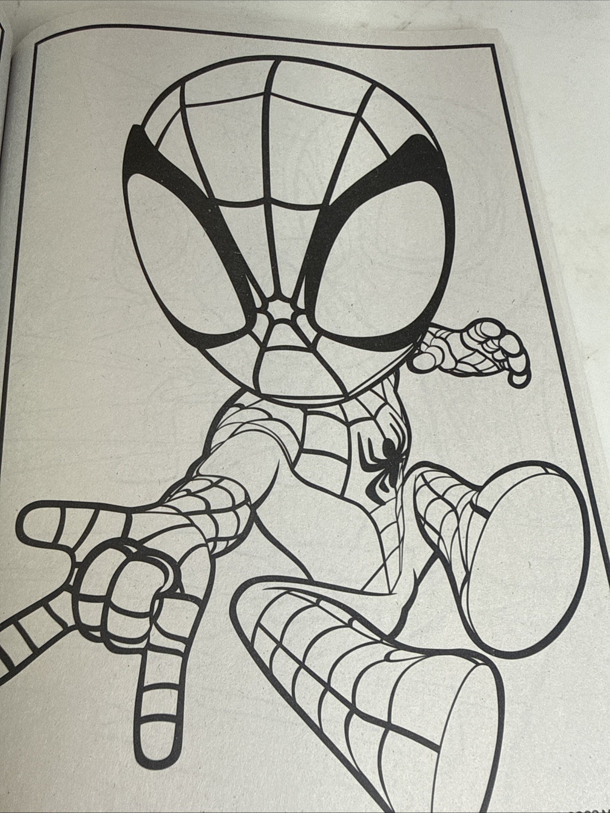 Crayola Spidey His Amazing Friends Coloring Book 96 Pages Comic Marvel Stickers
