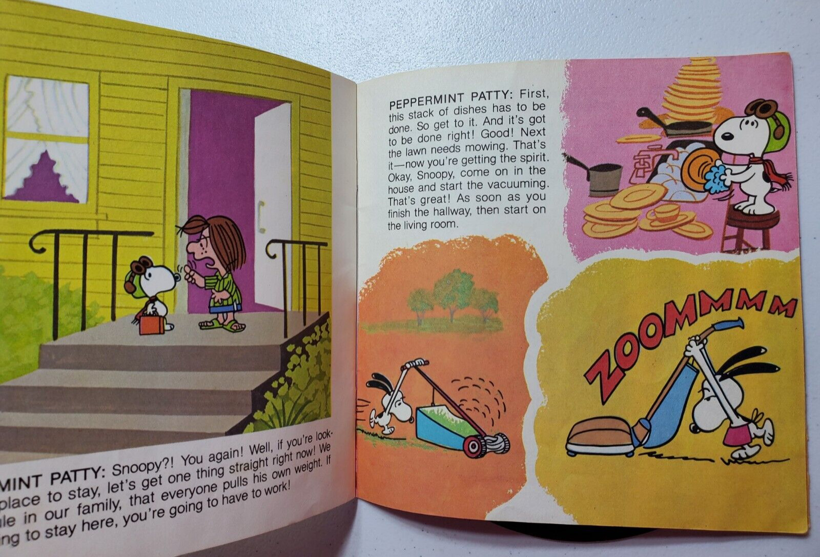 Vintage Read Along Book And Record He’s Your Dog Charlie Brown