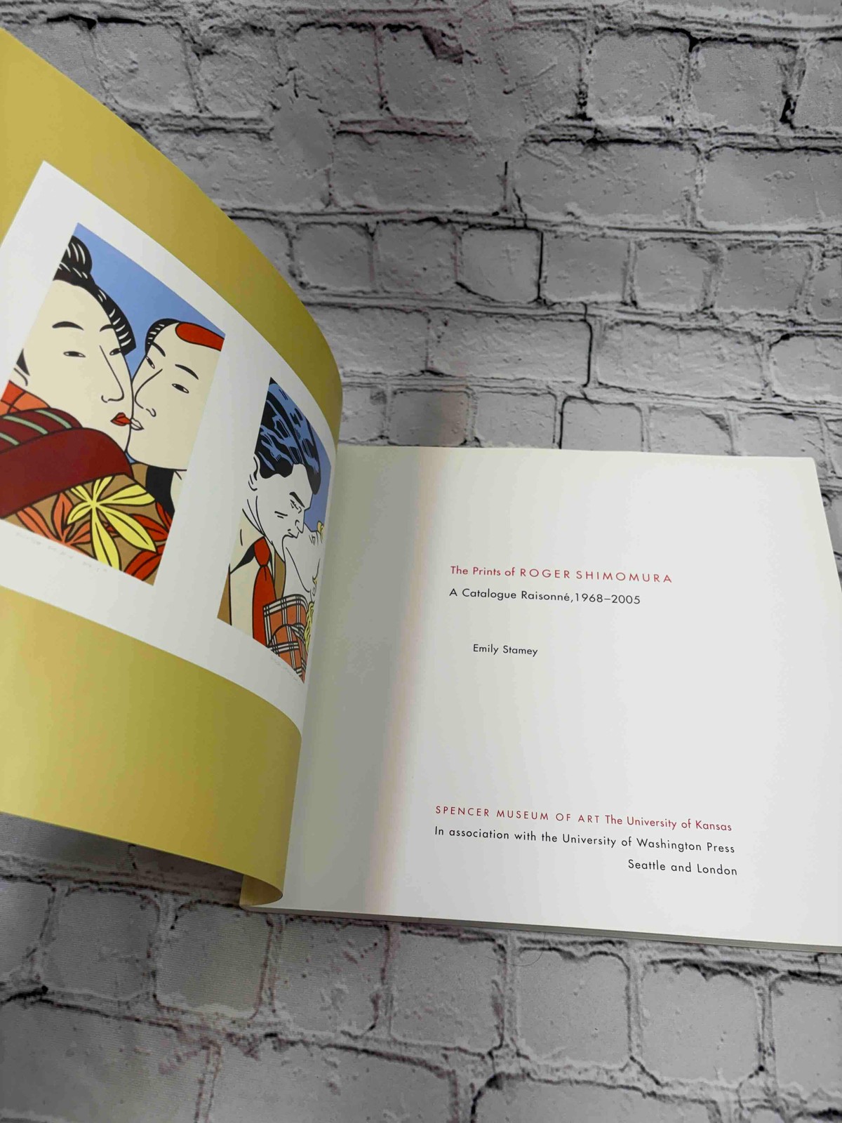 The Prints of Roger Shimomura: A Catalogue Raisonné, 1968-2005 by Emily Stamey [