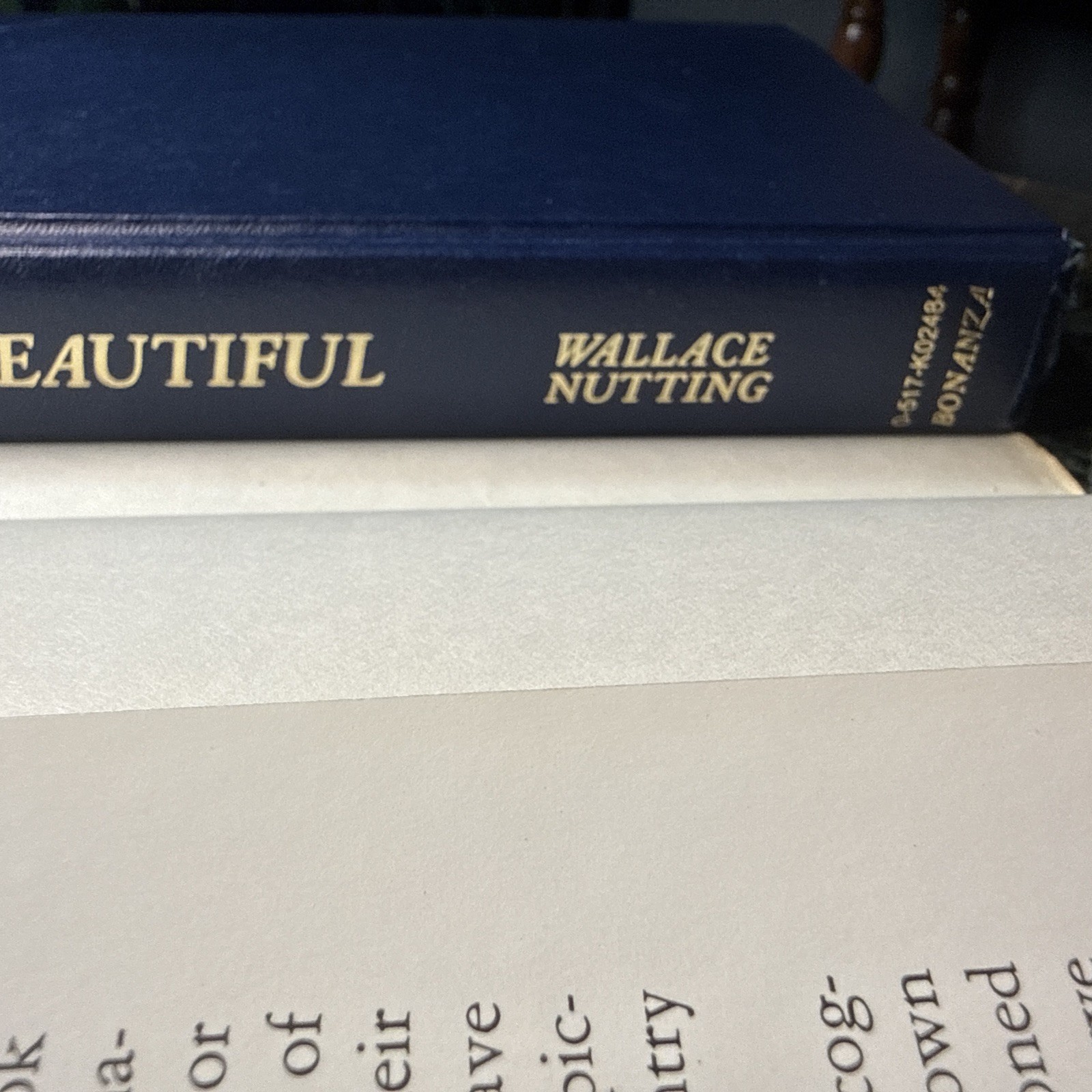 Vintage Massachusetts Beautiful Book Wallace Nutting 1923 Reprint 8th Edition