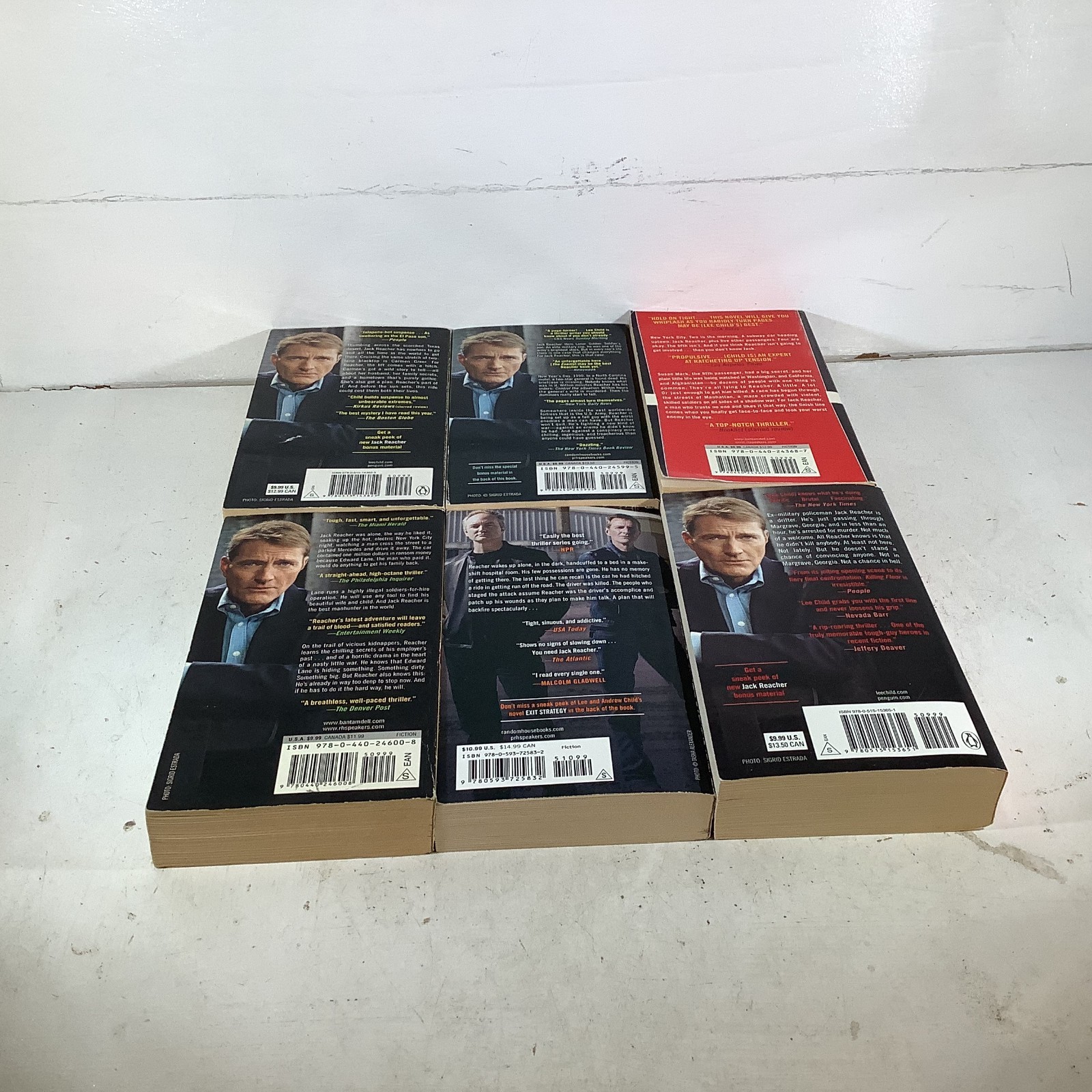 Lee Child Jack Reacher Complete Series 1-30 PB VG+