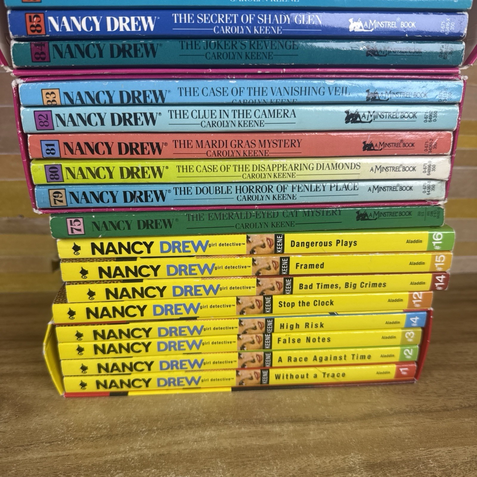 Lot Of 26 Nancy Drew Clue Crew And Other Mixed Seires By Carolyn Keene
