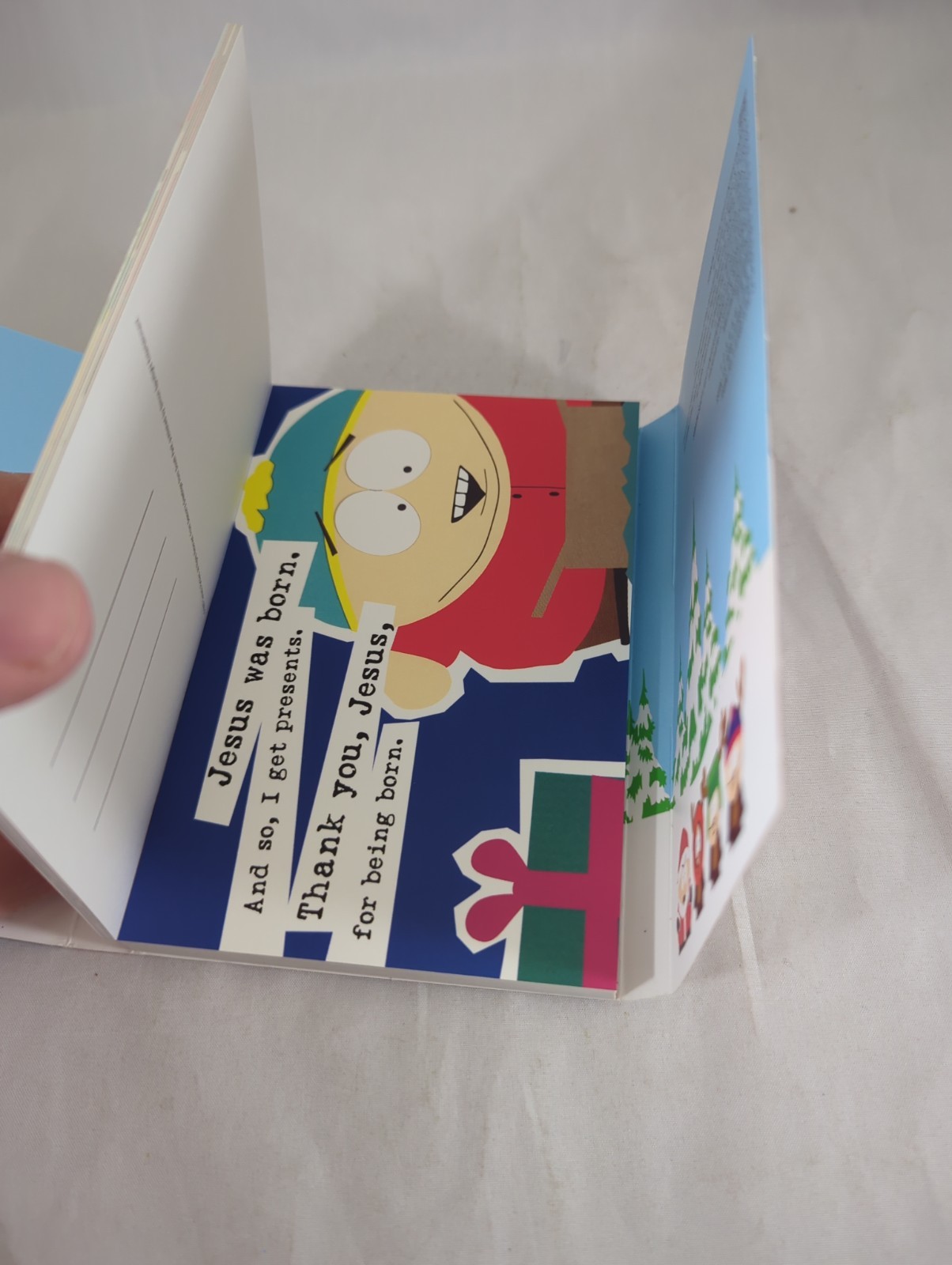 Season’s Greetings from South Park 30 Unique Holiday-Themed Postcards Book RARE