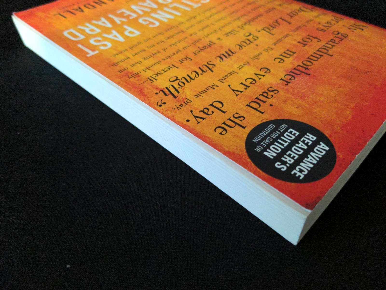 Uncorrected Proof – Whistling Past the Graveyard by Susan Crandall 2013 PB ARC