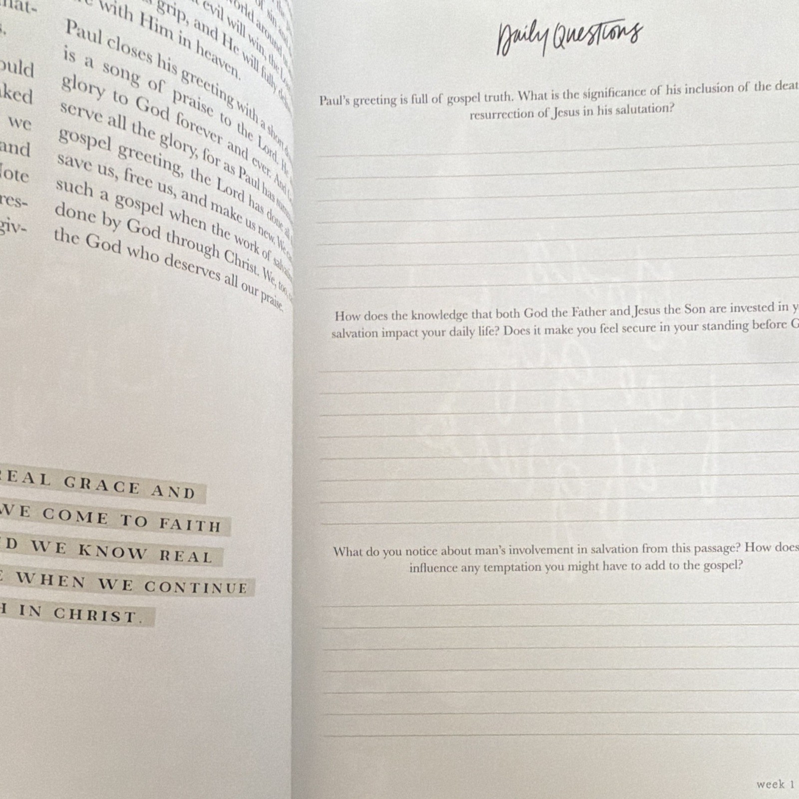 The Daily Grace Co. By Faith Galatians Study Guide Glenna Marshall PB 2019