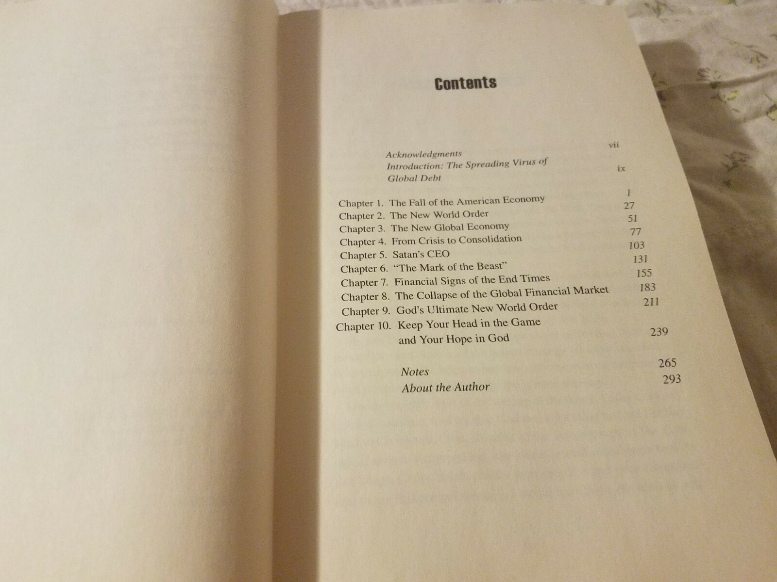 Dr. David Jeremiah The Coming Economic Armageddon Bible Prophecy 1st Ed HC/DJ