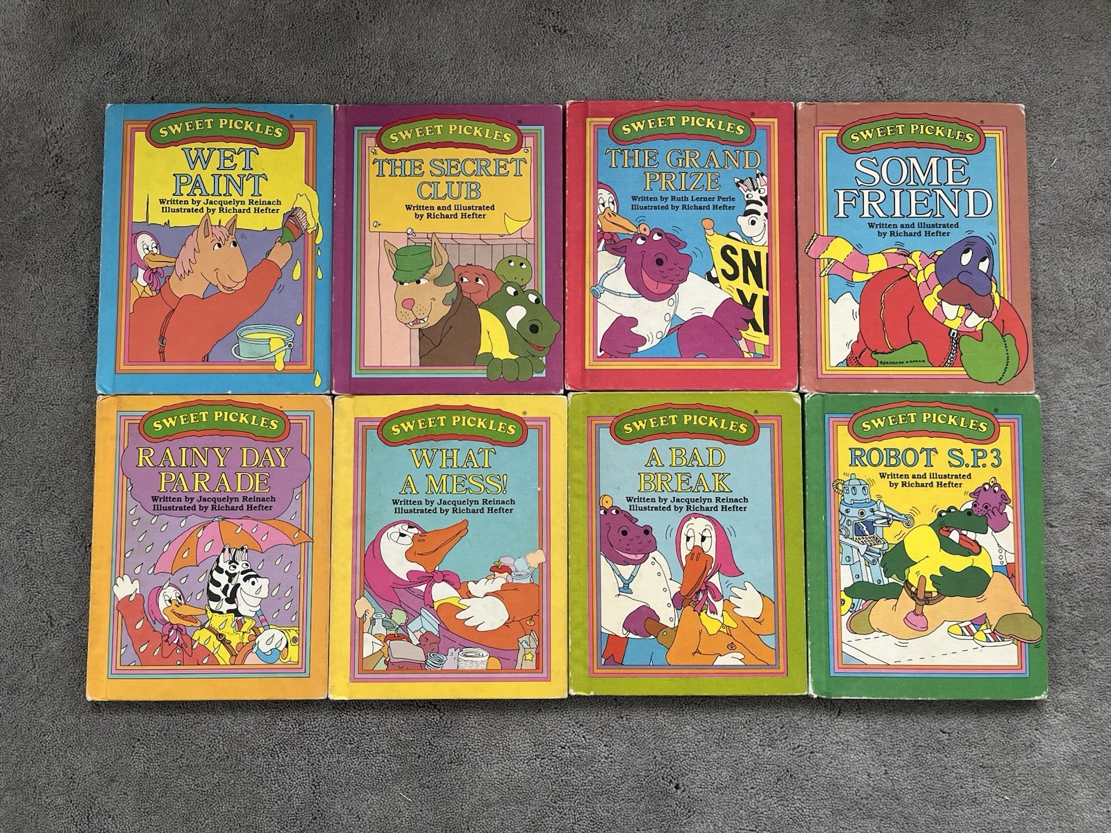 25 Vintage Sweet Pickles Books Kids Hardcover – 1970s