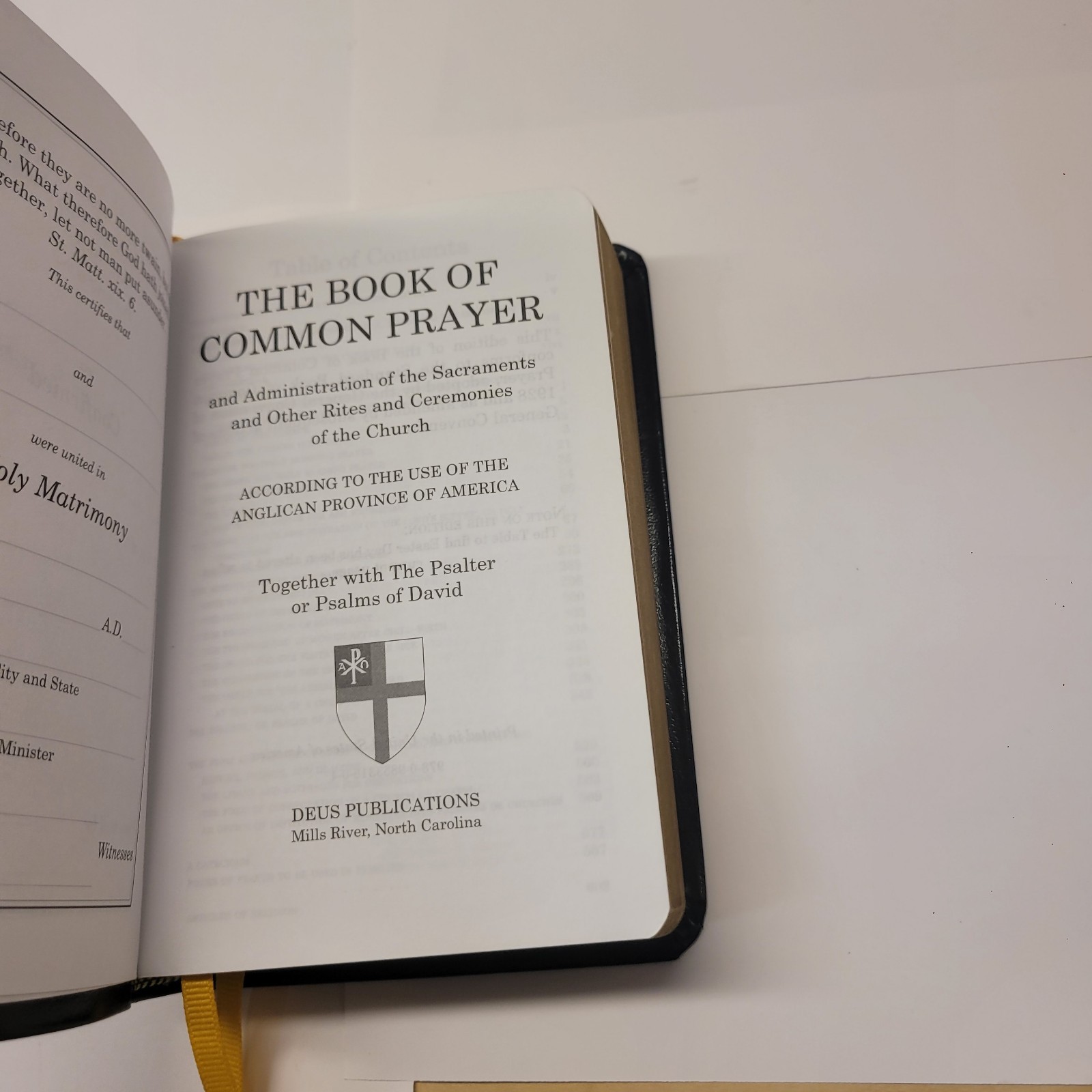 Book of Common Prayer (1928) : And Administration of the Sacraments and Other…