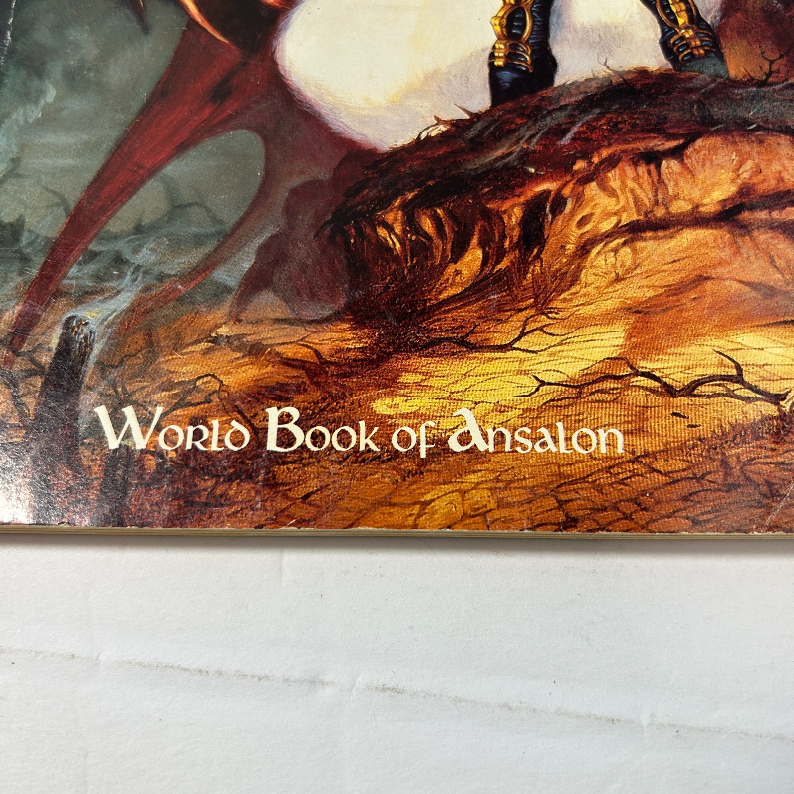 Dragonlance Tales of the Lance World Book of Ansalon TSR ADnD Sourcebook ONLY