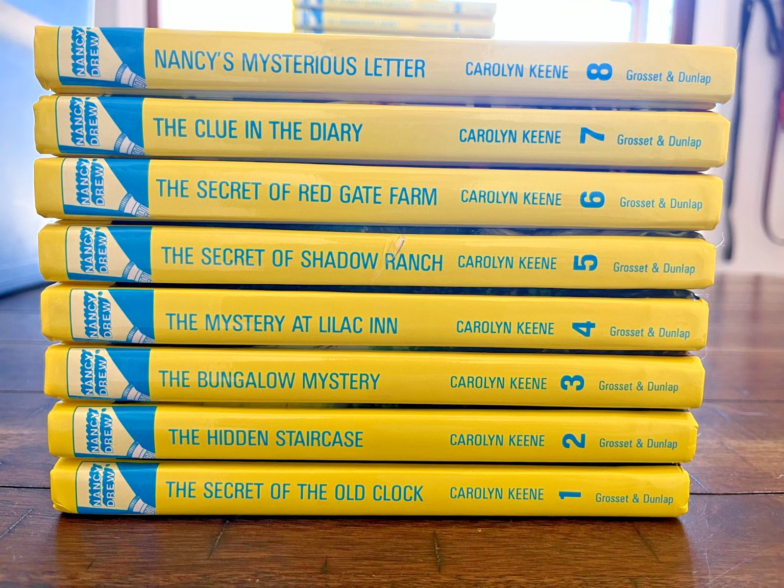 Complete Nancy Drew Flashlight Hard Cover Book Set 1-56