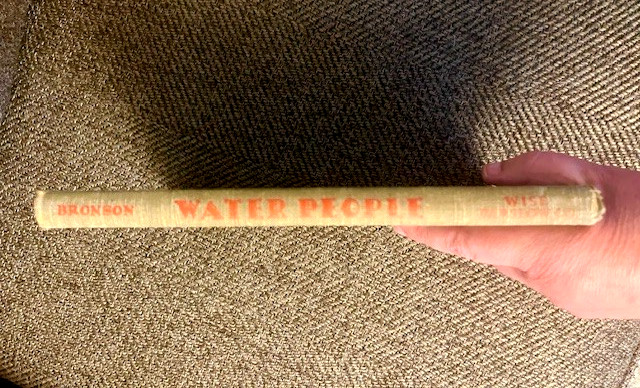 1935 WATER PEOPLE by Wilford Swancourt Bronson art deco full color children’s