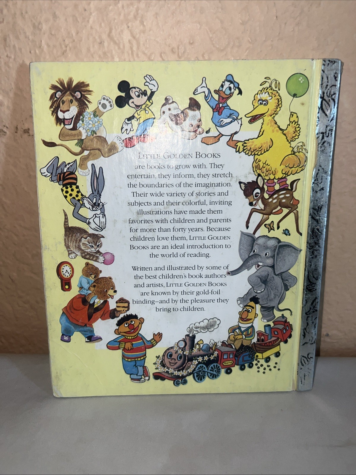 The Golden Book Of Words Big Golden Book 1976 – Vintage Children’s – Rare -HC