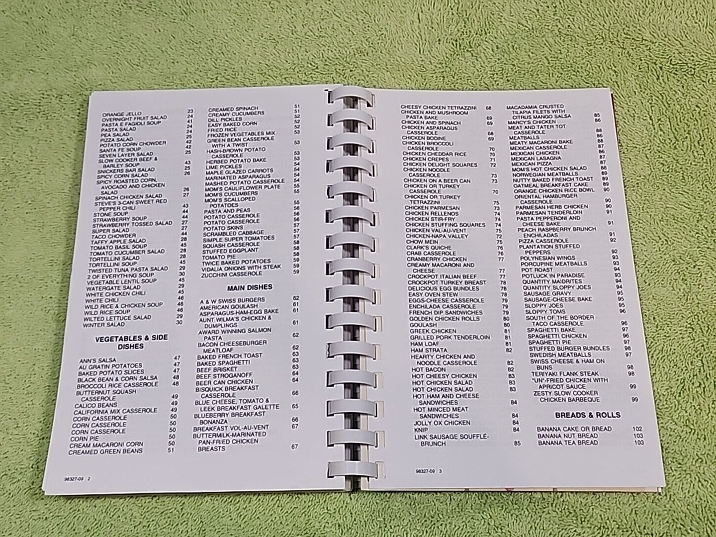 2009 Feeding 74 Kids and a Dog Cookbook 200 pages Stauffer Family & Friends