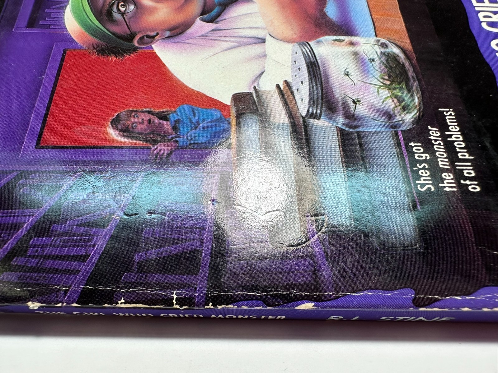 26th Print #8 The Girl Who Cried Monster Goosebumps Original Stine BARGAIN BIN