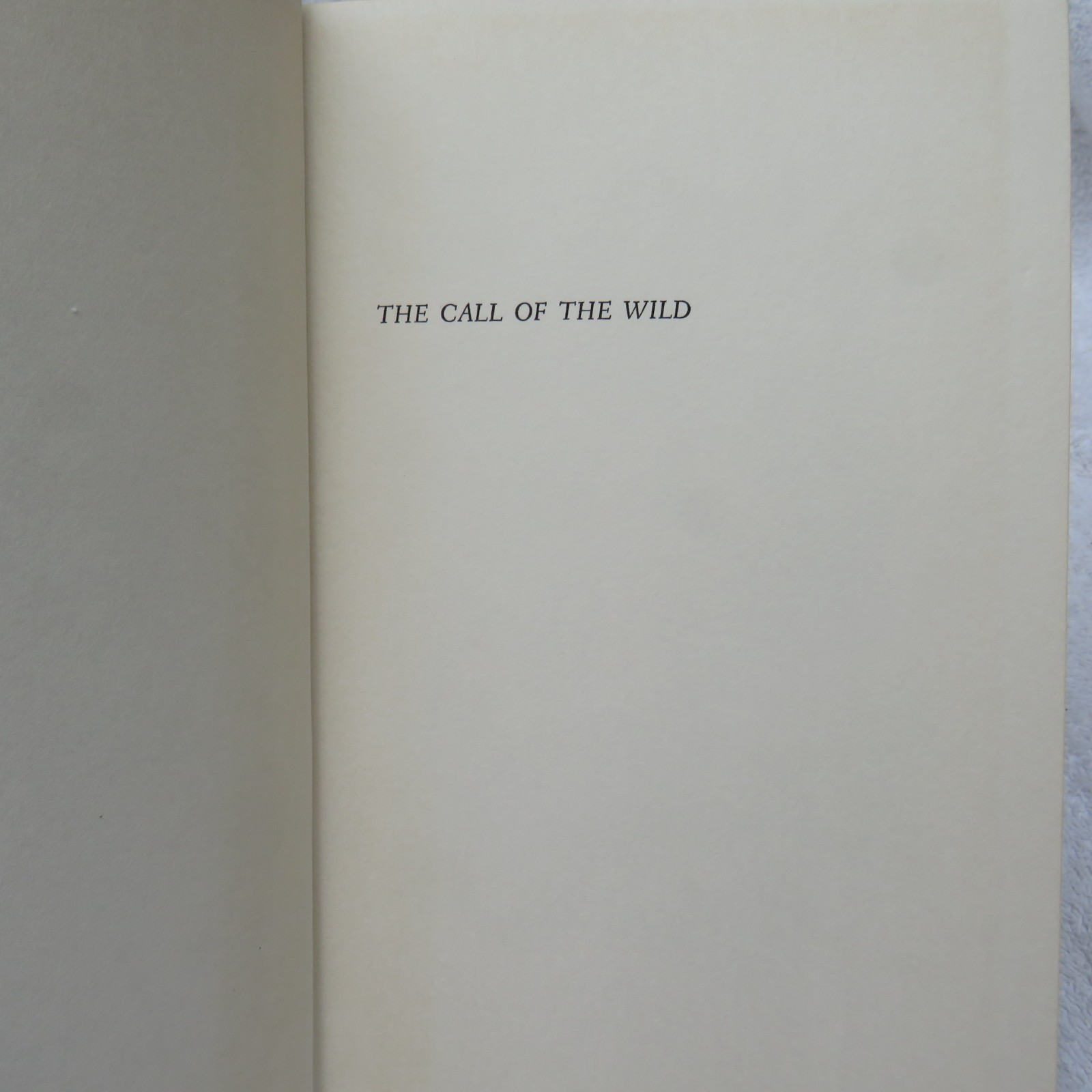 The Call Of The Wild ~ Jack London~ HC~ MacMillan Company 1963- Illustrated Todd