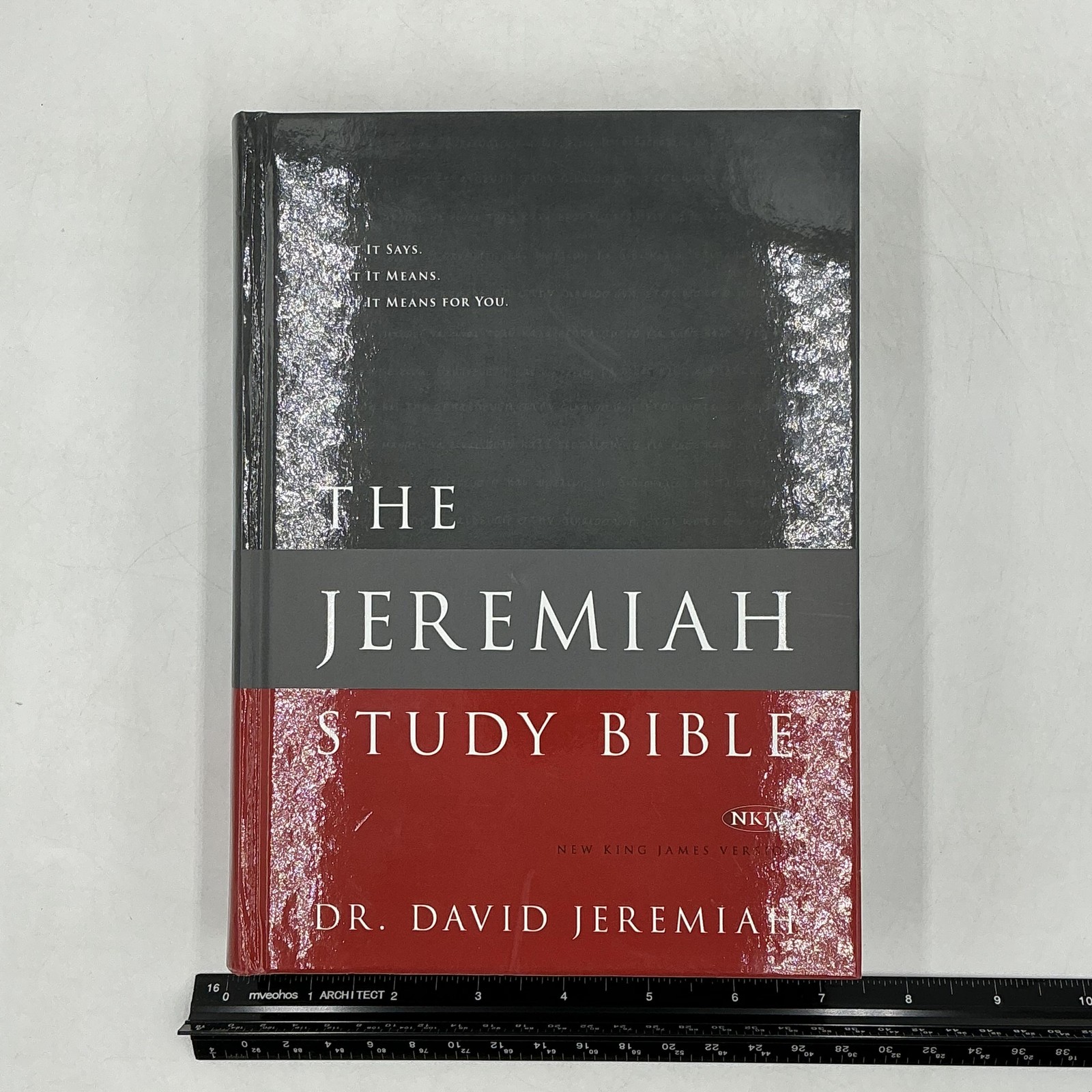 The Jeremiah Study Bible David Jeremiah Hardcover 2013 1st Ed Worthy USA Red