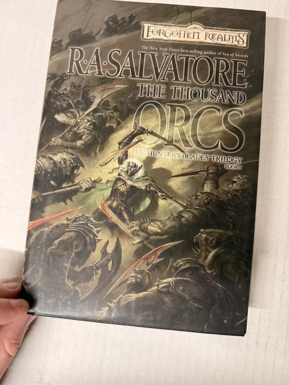 R.A. Salvatore Hunter’s Blades Trilogy he 1st prints 2003 complete books 1-3