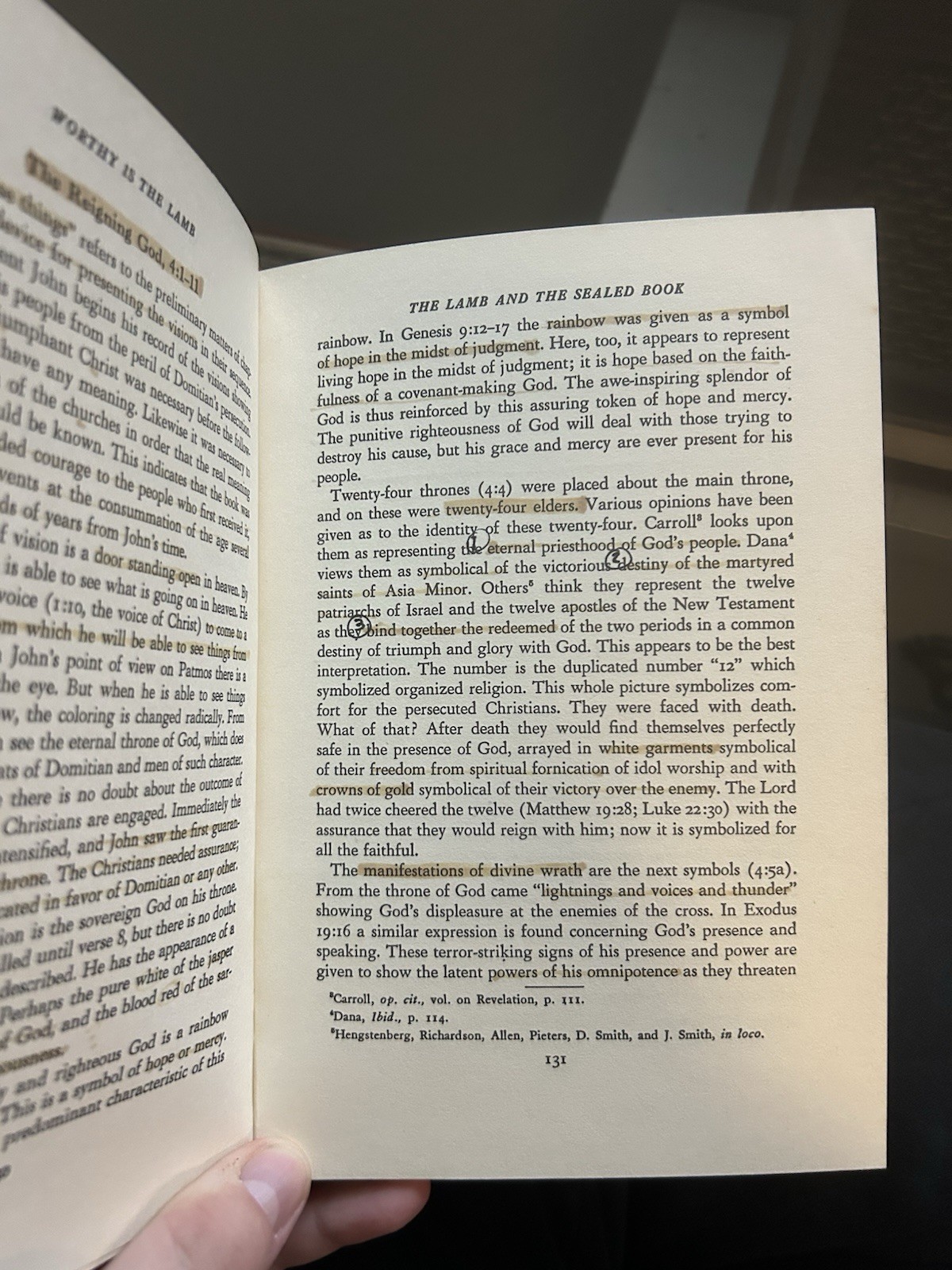 Worthy Is the Lamb by Ray Summers (1951, Hardcover) Revelation Commentary