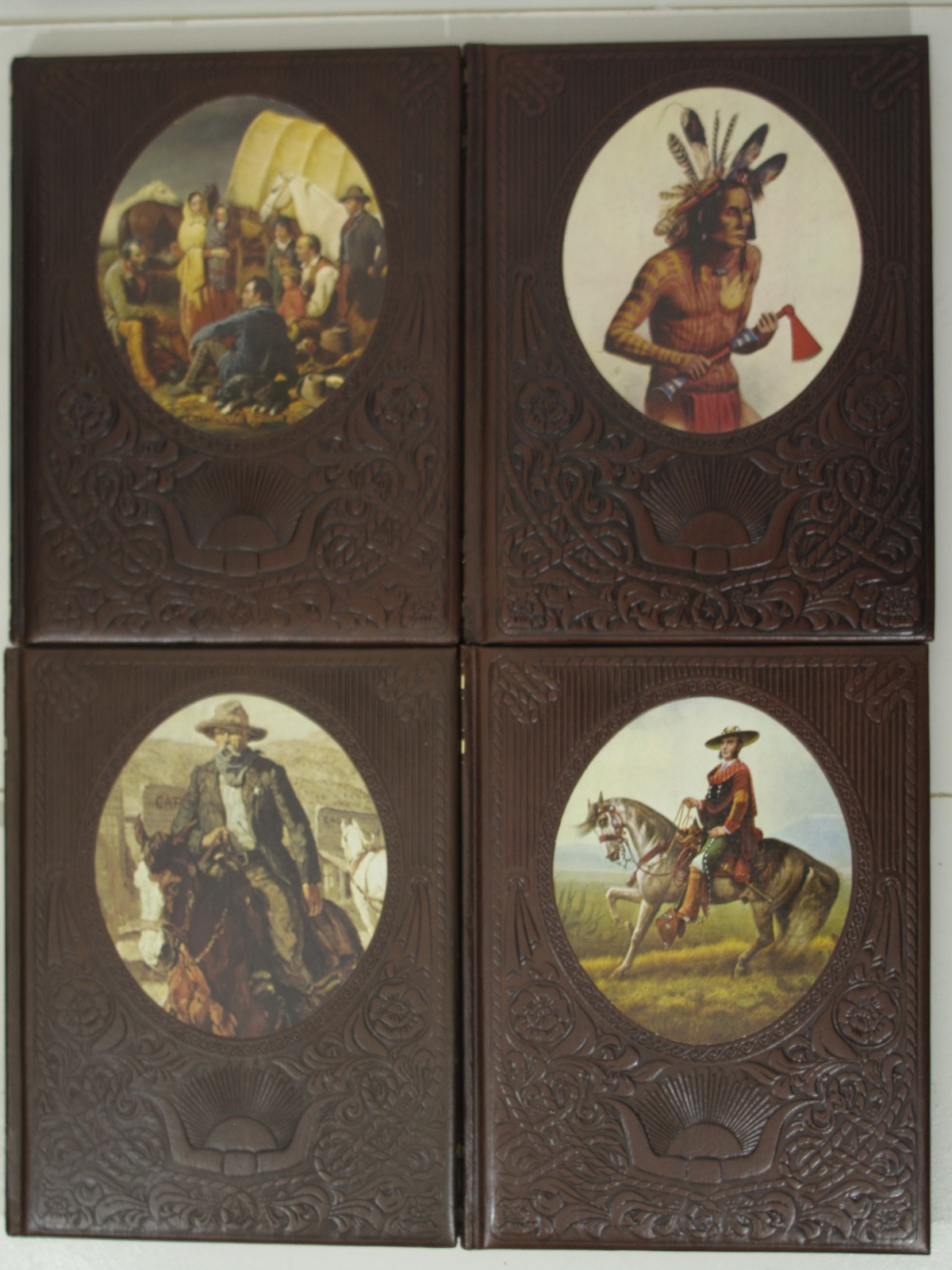 VTG Set of 4 Time Life Books THE OLD WEST Series 1970’s READ