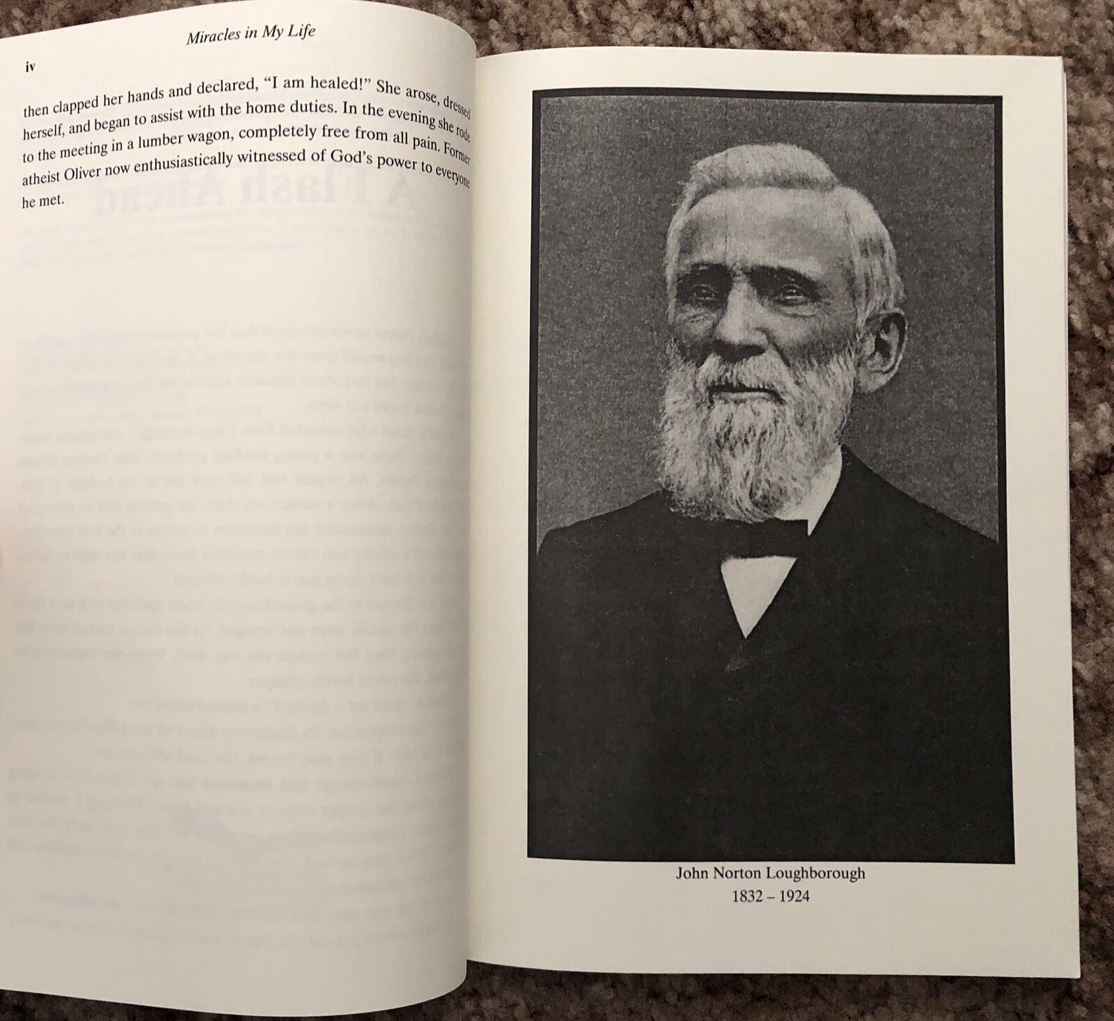 Miracles in My Life Autobiography of J N Loughborough 2014 Teach Services Inc PB