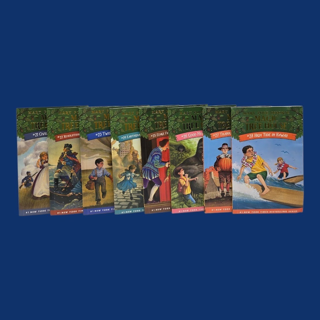 Set 4A: Magic Tree House A Library of Books 1-28 – Mary Pope Osborne Collection