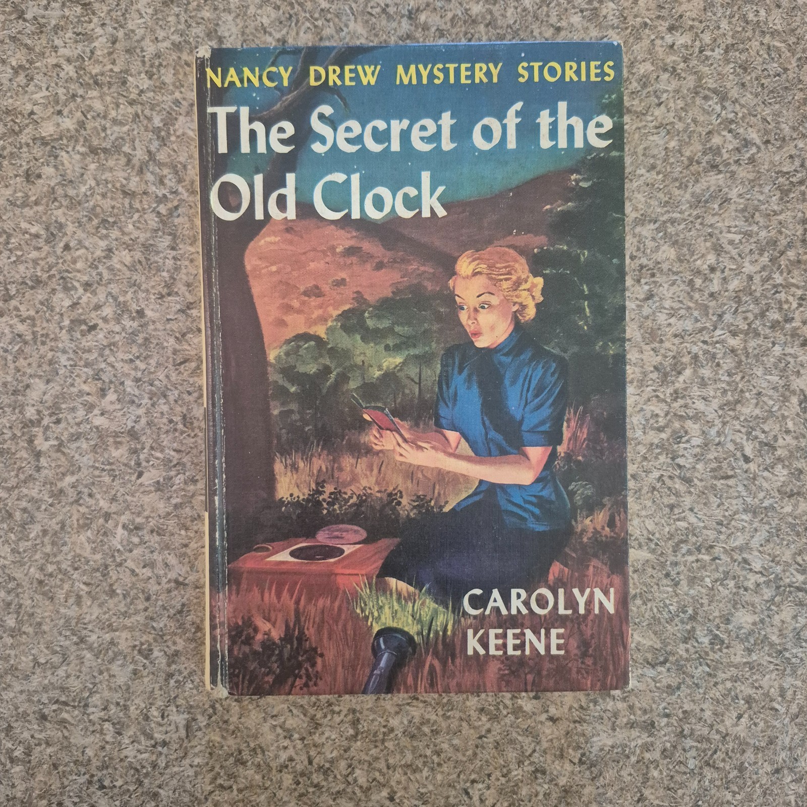 Carolyn Keene NANCY DREW Lot of 15 Vintage Yellow Matte Hardcovers – HC GC