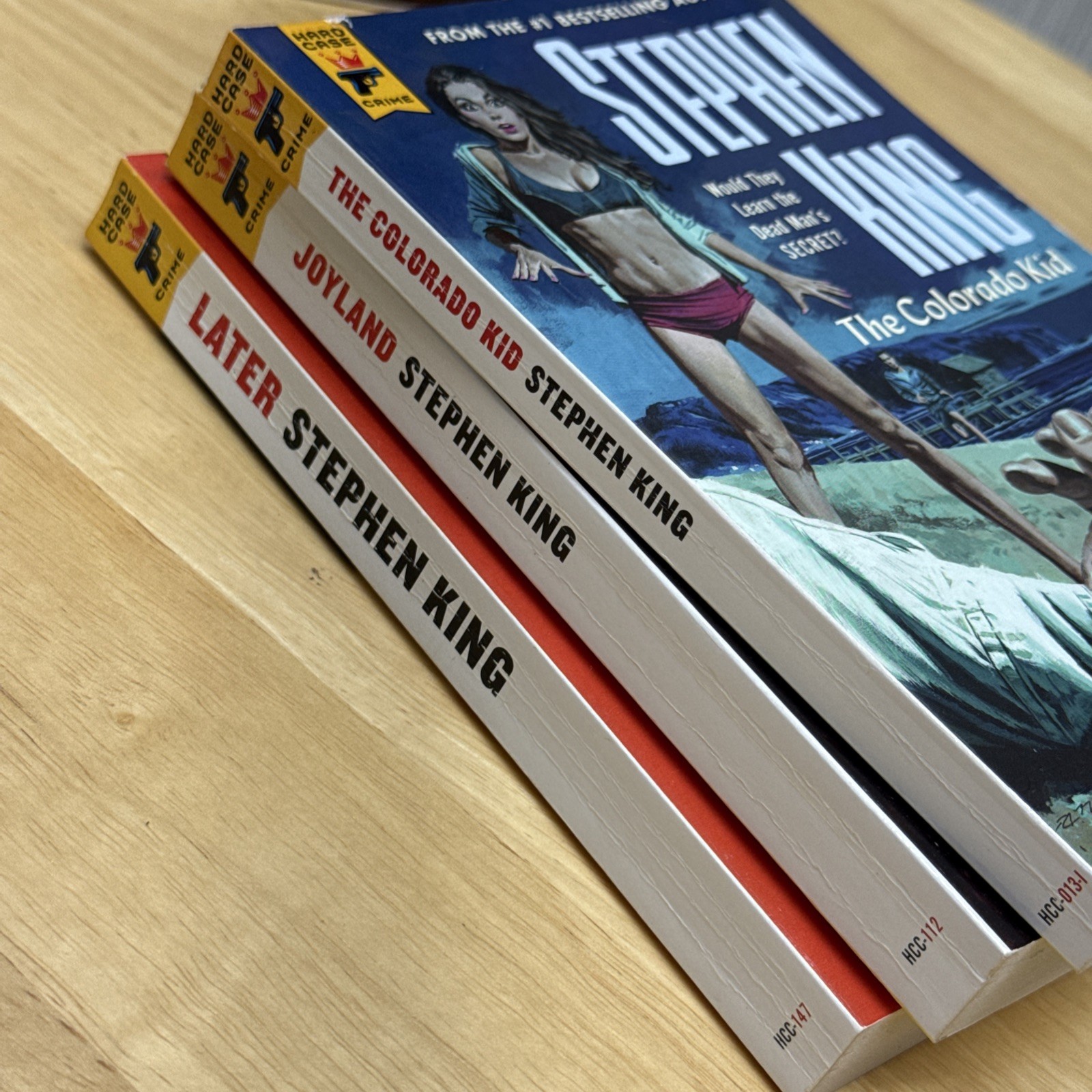 Stephen King Hard Case Crime Novels Box Set of 3 (2021, Trade Paperback)