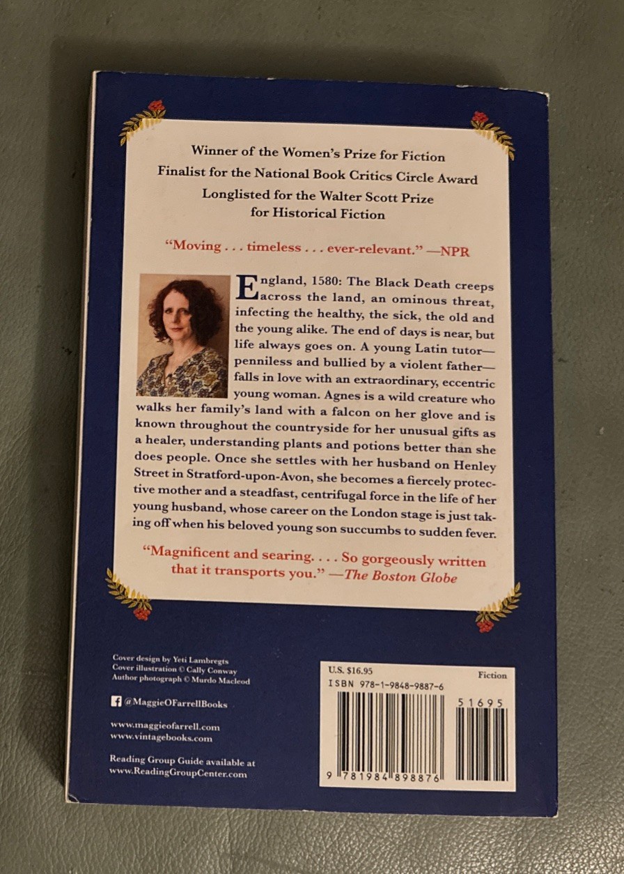 Hamnet by Maggie O’Farrell (2021, Trade Paperback)