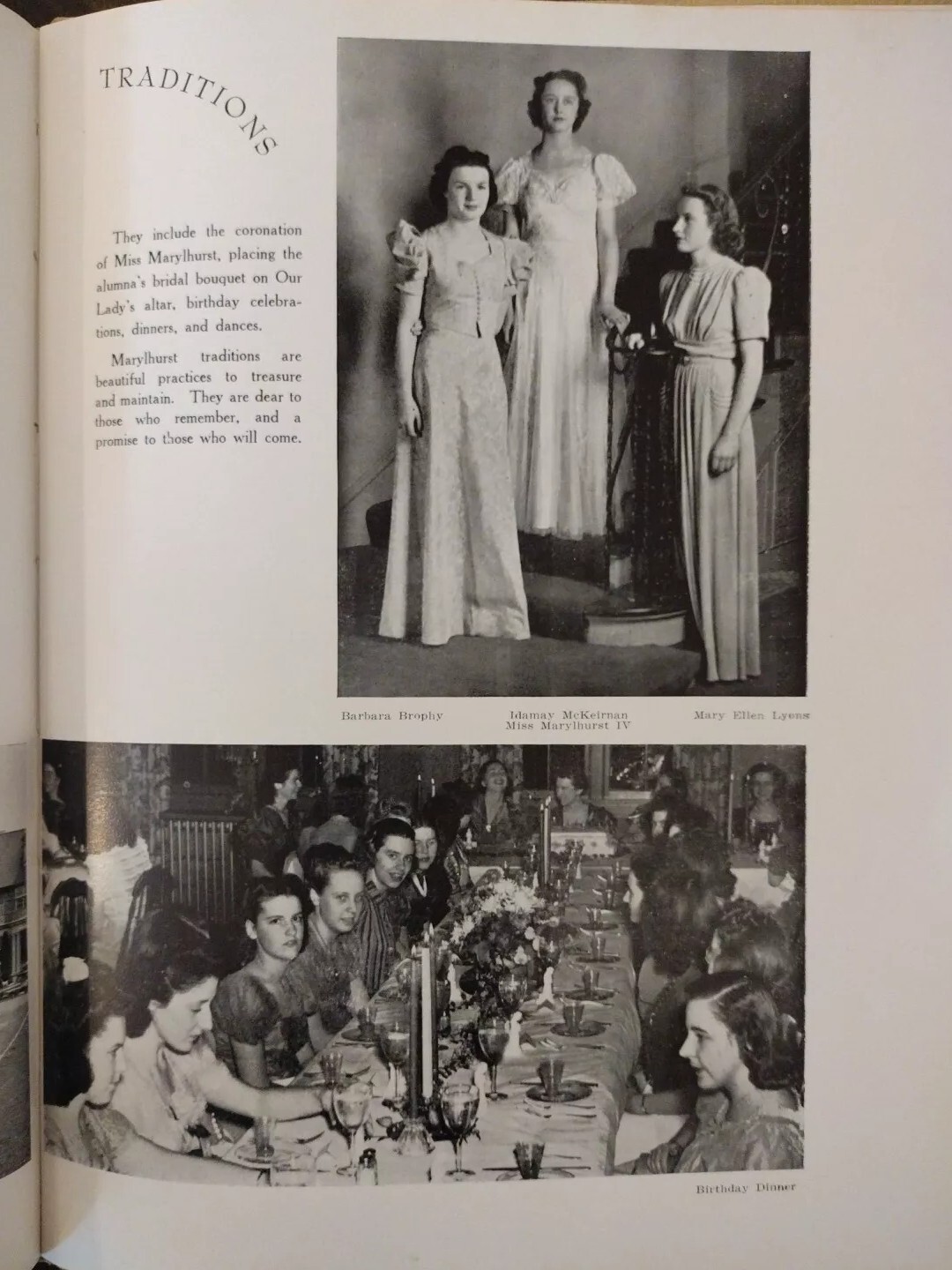 3 Yearbooks – 1939 1940 1941 MARYLHURST COLLEGE (Marylhurst, OR) VG