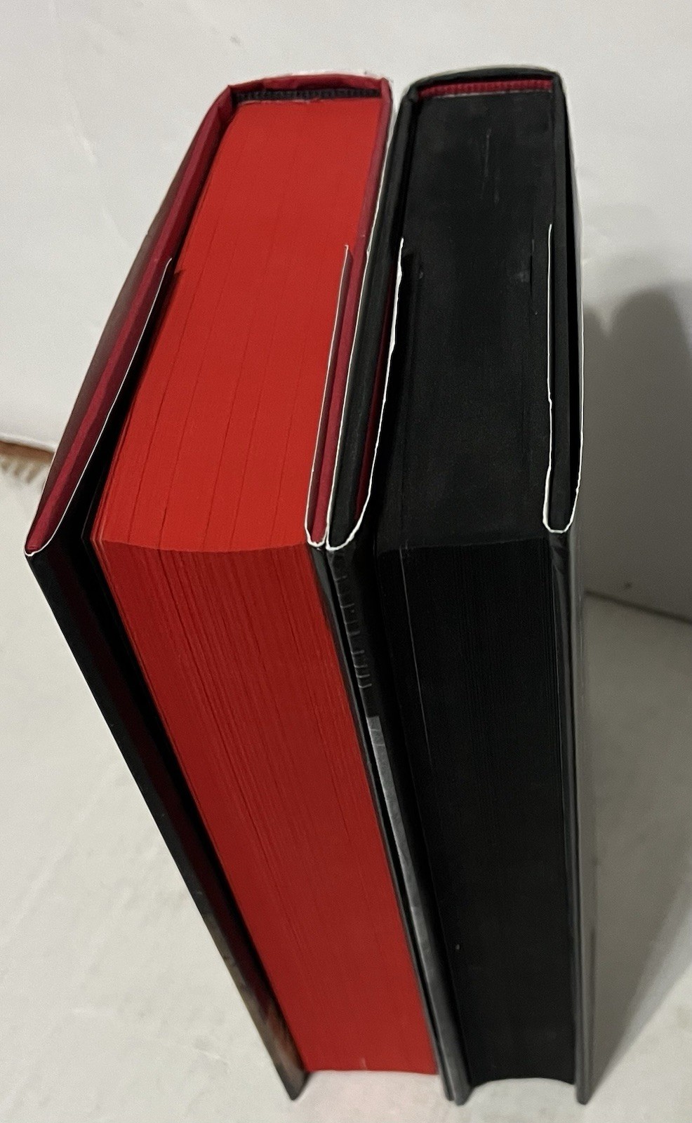 Crooked Kingdom Six of Crows by Leigh Bardugo (2 Hardcover) Colored Pages VG