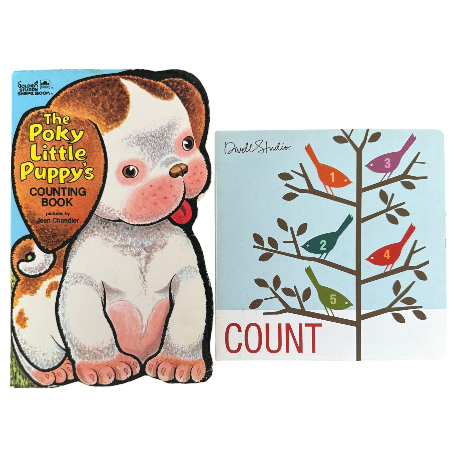 Lot of 6 Counting Themed Board Books Baby Toddler Numbers Math I Spy Monkeys Cat