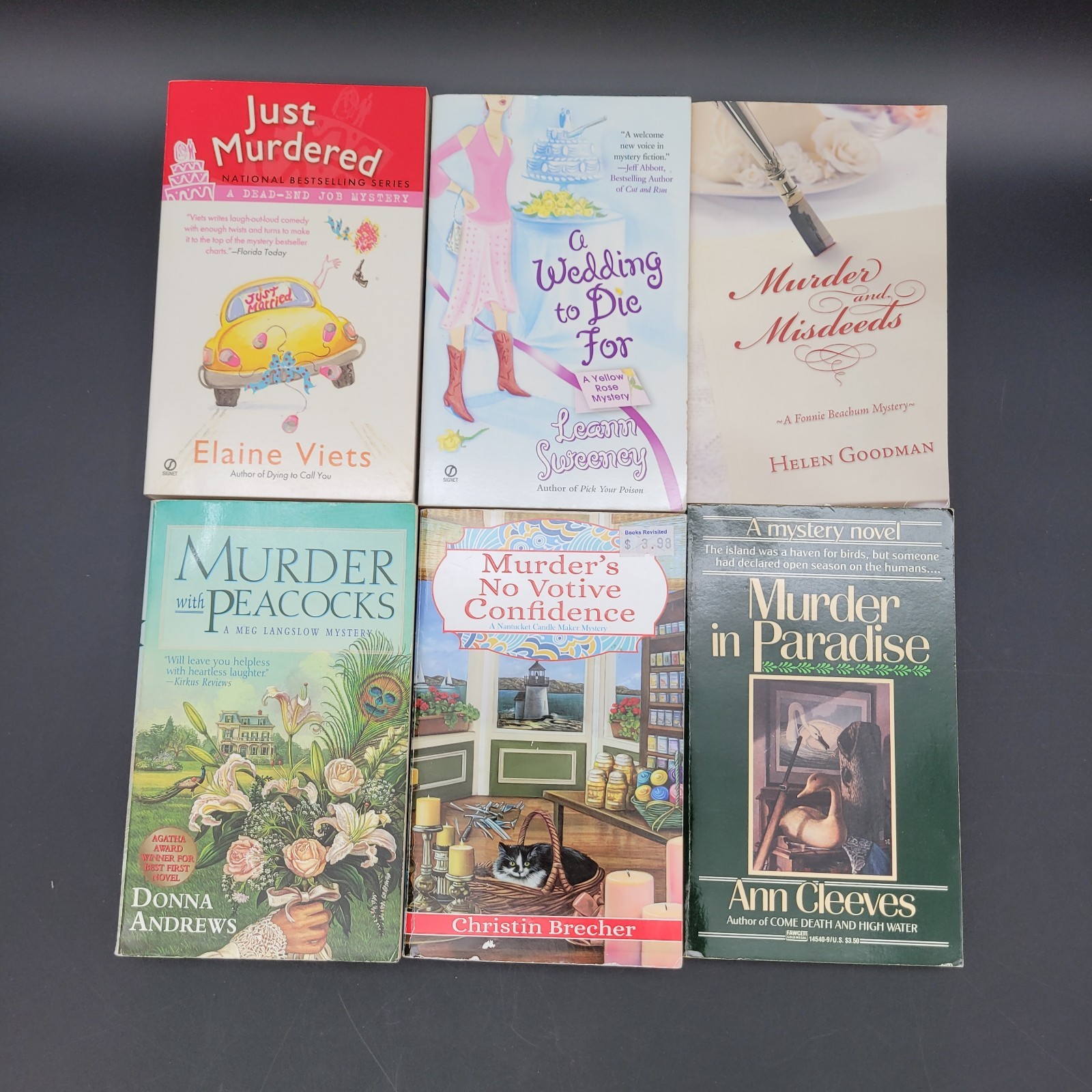Cozy Mystery Books Related to Weddings Multiple Titles & Authors Lot of 14 PB