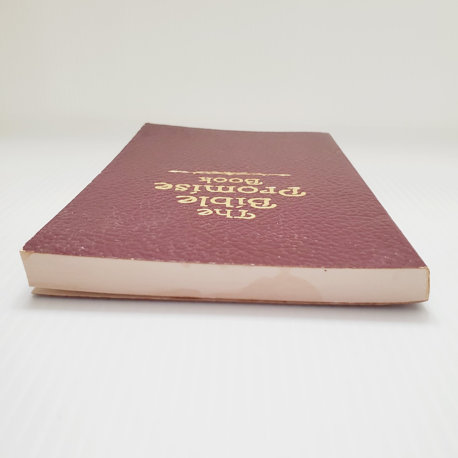 The Bible Promise Book Christian Faith Religion Soft Cover Leather