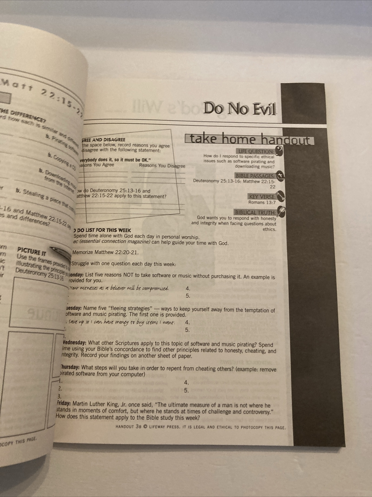 LifeTrak Bible Studies For Older Youth with Interactive cd-rom volume 2 issue 1