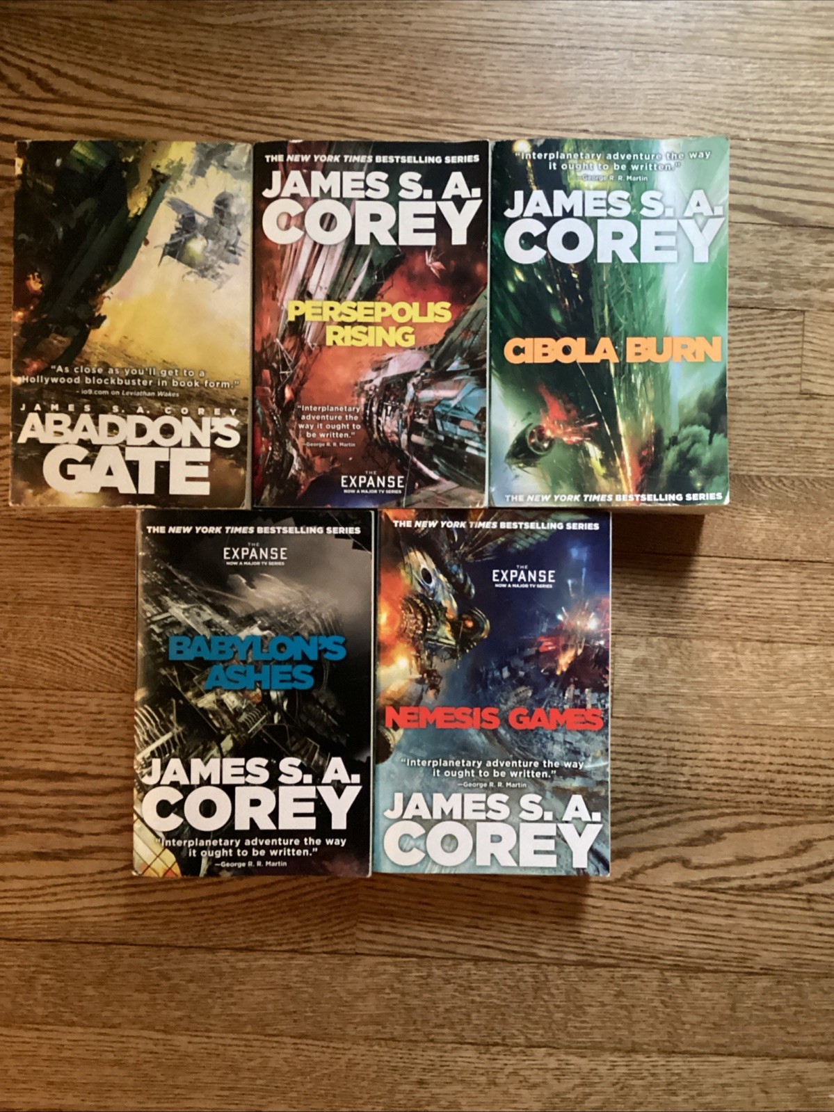 James S. A. Corey 5 Book Set