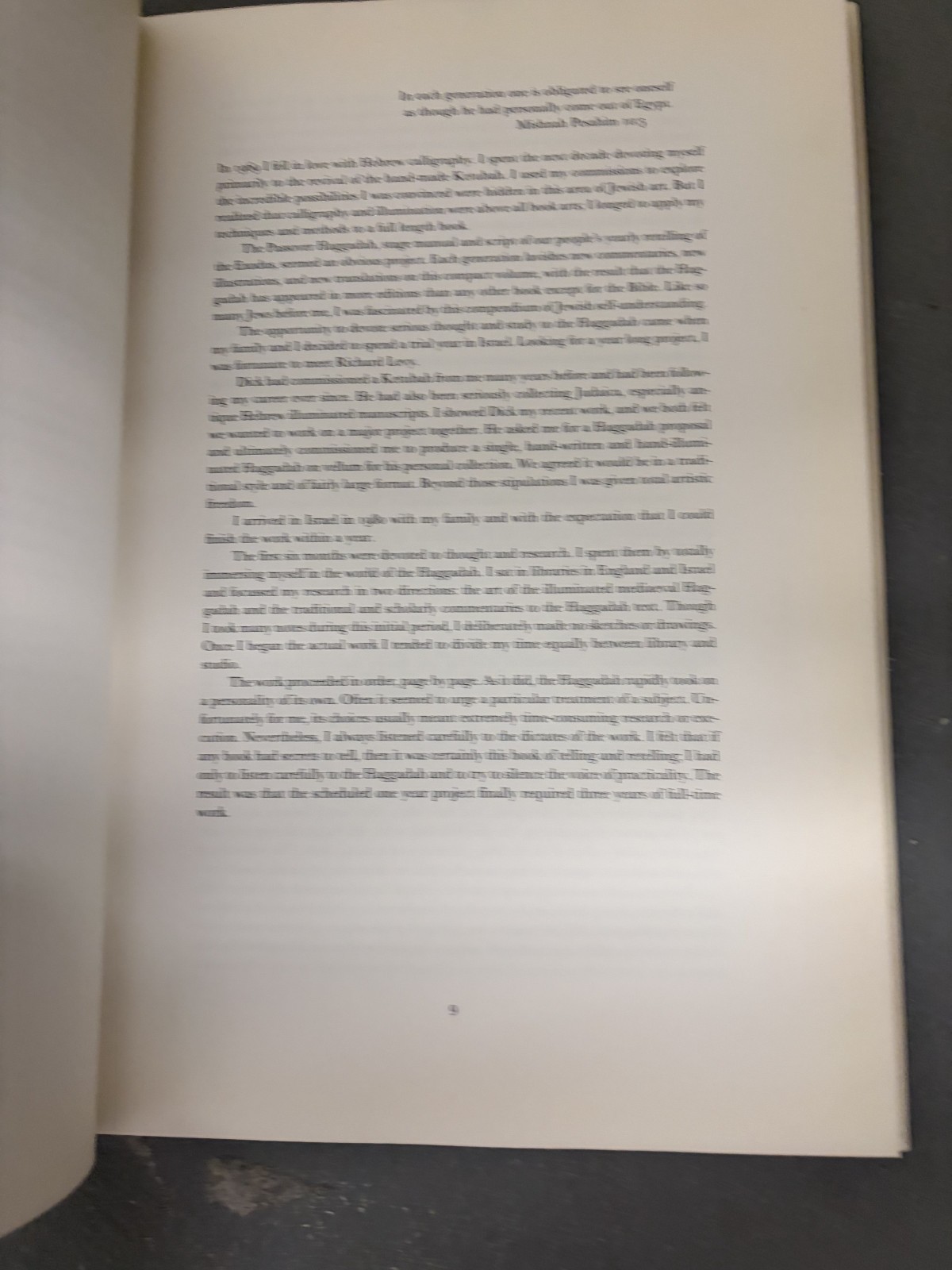 The Moss Haggadah | David Moss | Illuminated Passover Haggadah | FACSIMILE