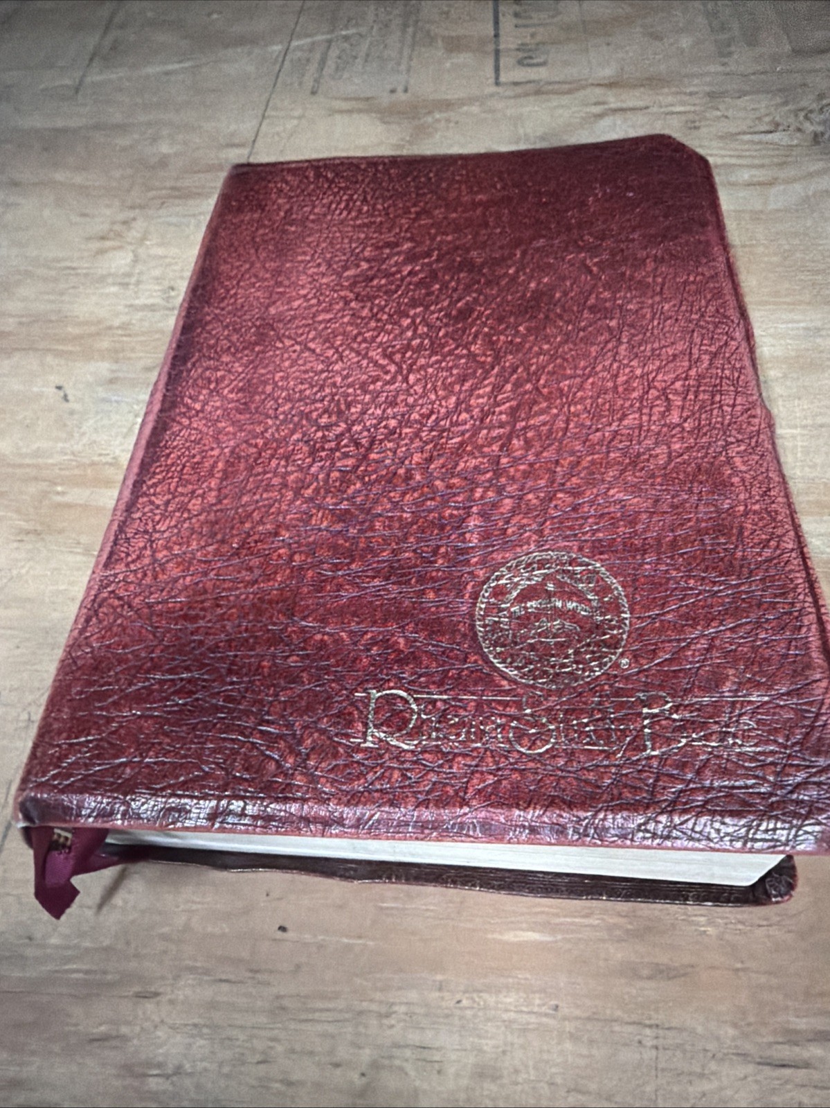 KJV LARGE PRINT Rhema Study Bible; Red GENUINE LEATHER Red Letter; Kenneth Hagin